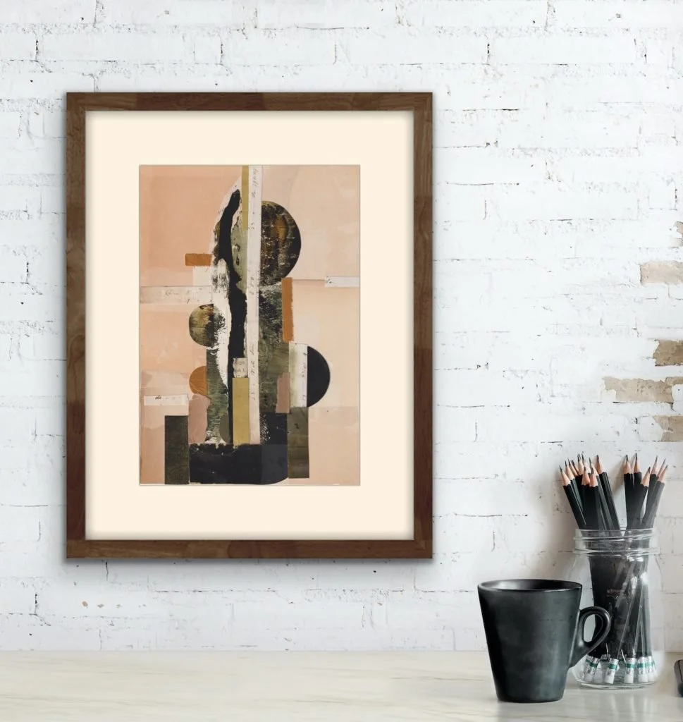   INTO THE UNIVERSE  
16 x 20 Collage Matted Unframed 
Available 

