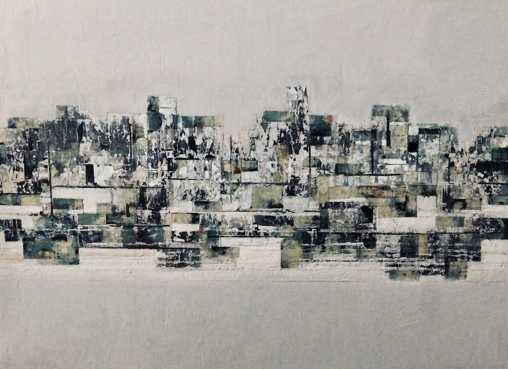   LAYERS OF LIFE  
48 x 36 Mixed Media on Canvas 
Available 
