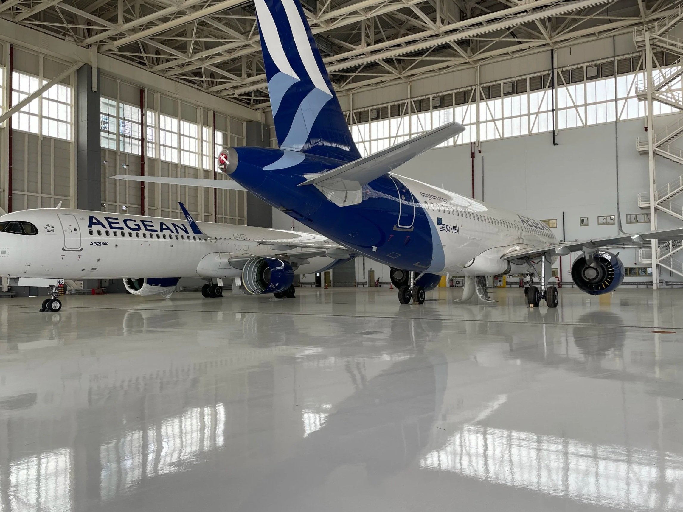 RINOL HELLAS x Aegean Airlines, Hangar