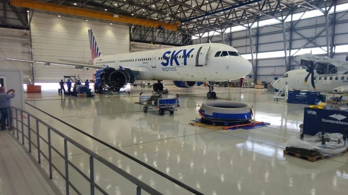 RINOL HELLAS x Sky Express, Hangar