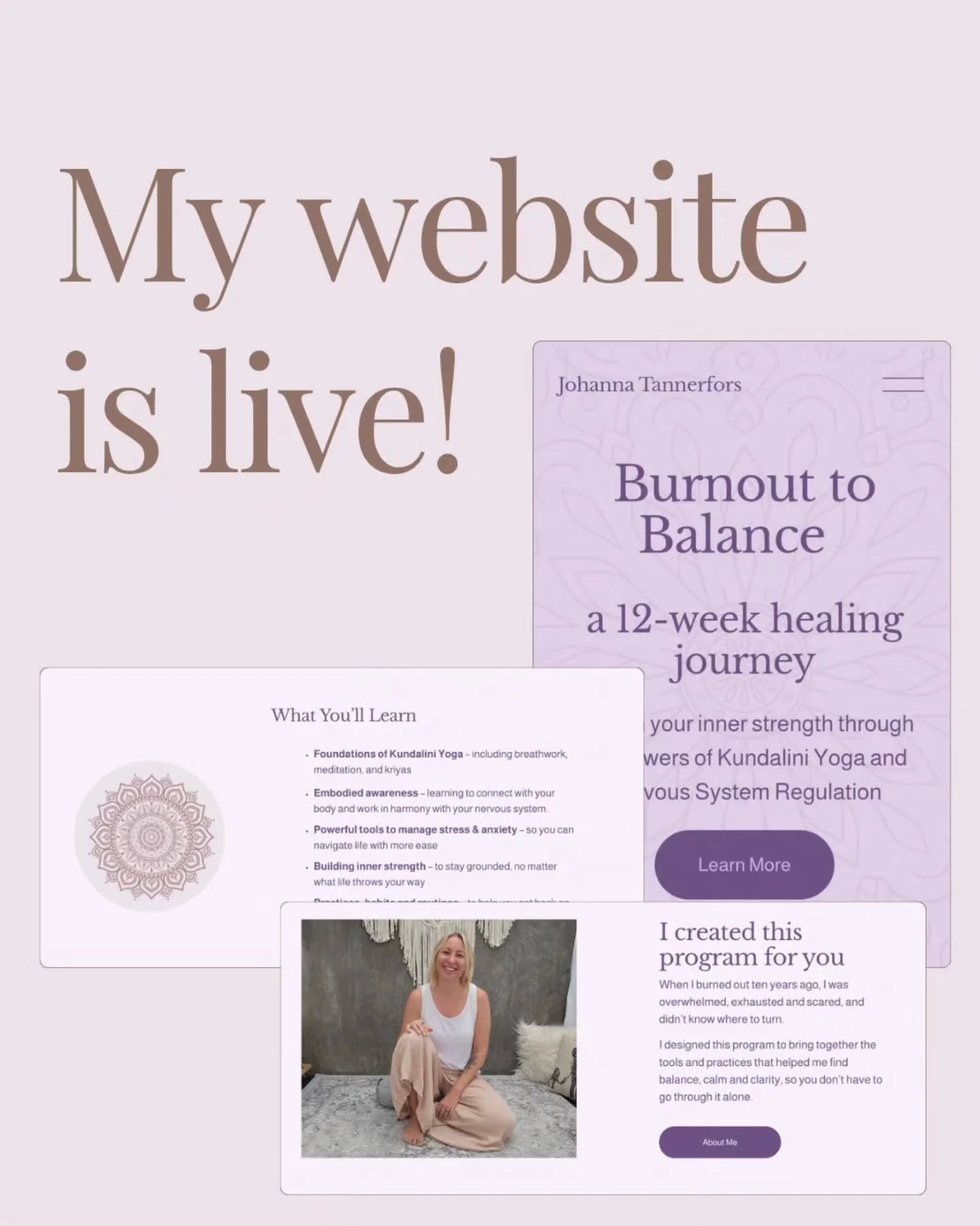 The vision for this program has been with me for many years, and it&rsquo;s so exciting to finally see it come to life and begin working with my first few clients. I&rsquo;m deeply grateful to be on this path.

Stepping into the unknown and building 