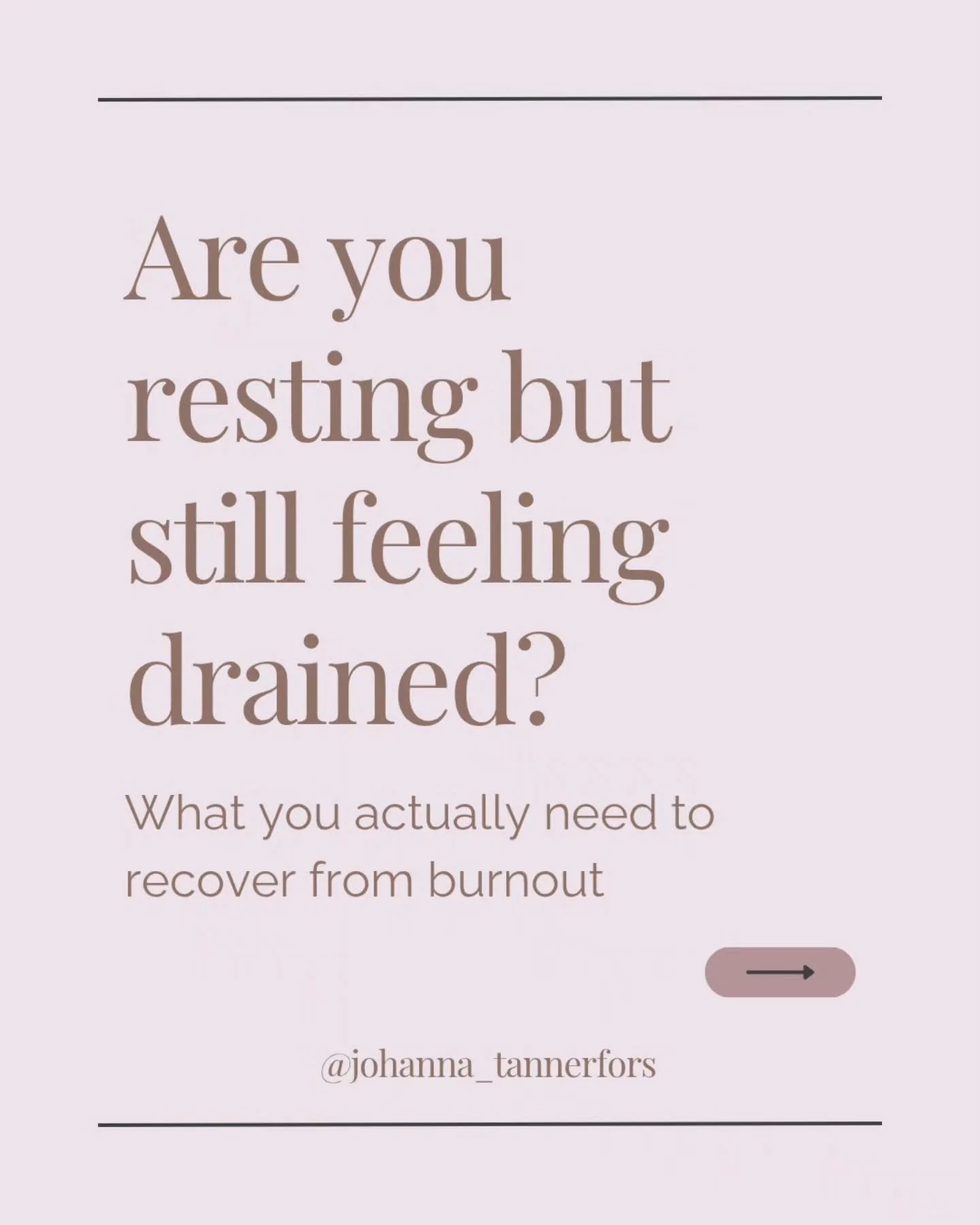 When I burned out, I kept thinking I just needed one more night of sleep, a weekend off, or a little vacation and then I&rsquo;d feel better. But no matter how much I rested, I was still exhausted.

What I learned during my recovery is that rest is j