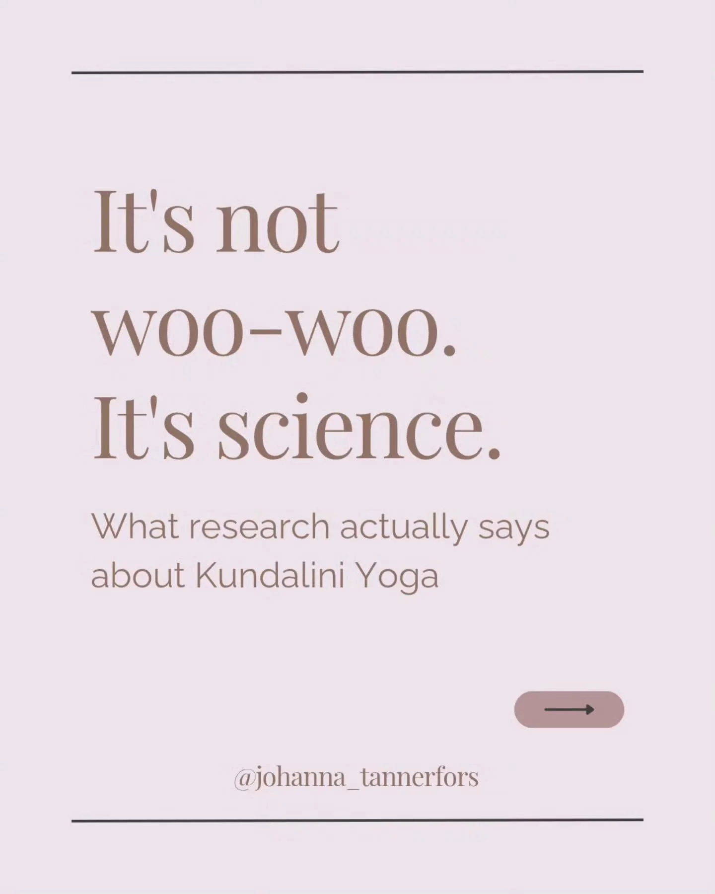 It's not woo-woo. It's science.&nbsp;

Kundalini Yoga gets written off as "too spiritual" or "out there" more often than not, so I wanted to share what the research actually says.

Here are a few things that have been documented:
