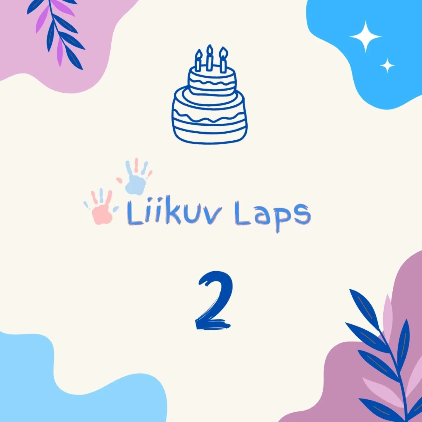 T&auml;na on pidup&auml;ev - Liikuv Laps sai 2-aastaseks! 🥳
Ait&auml;h k&otilde;ikidele emmedele-issidele, et usaldate oma vahvaid suuremaid ja v&auml;iksemaid lapsi minu hoolde! &hearts;️