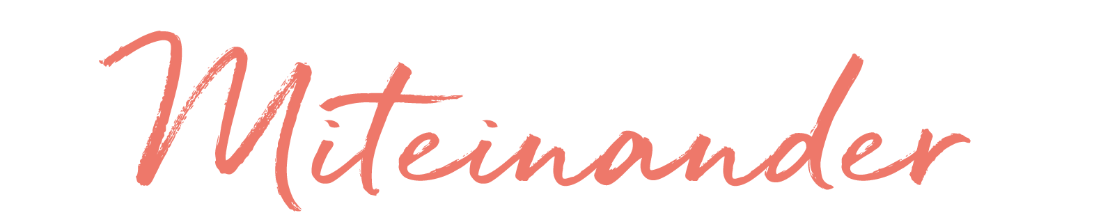 Handschrift: Miteinander