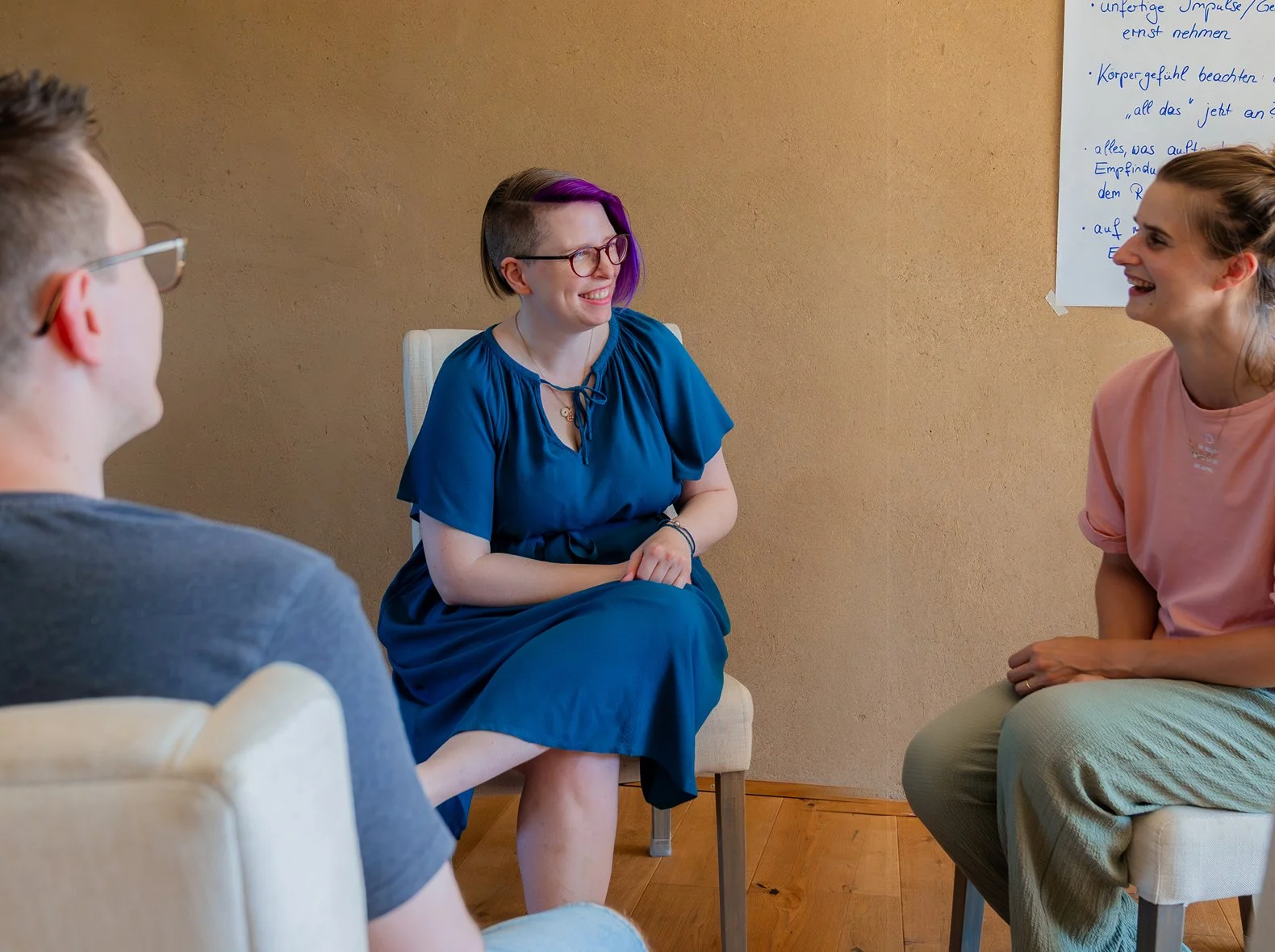 Offene Austauschrunde im Workshop.