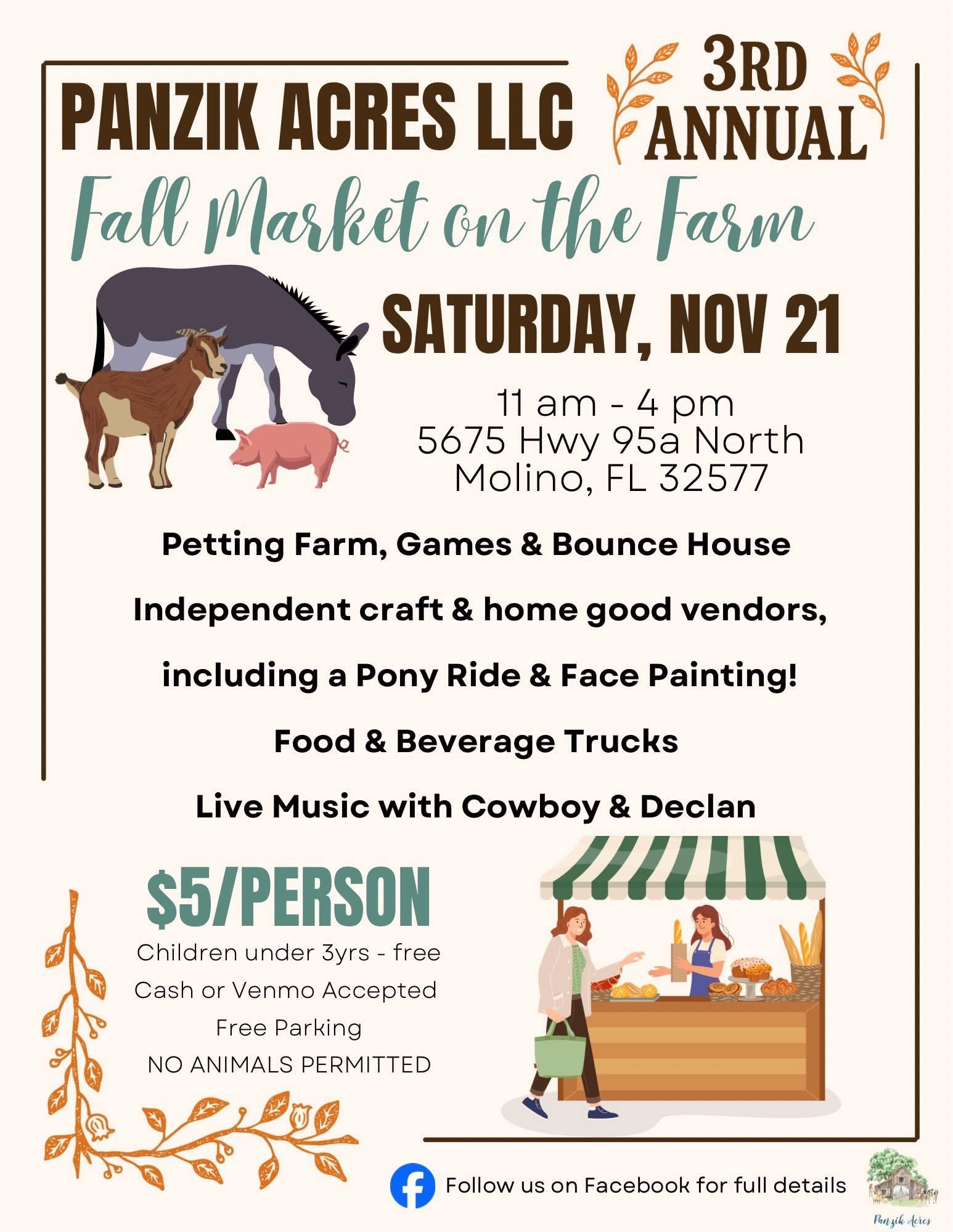 Panzik Acres Fall Market on the Farm