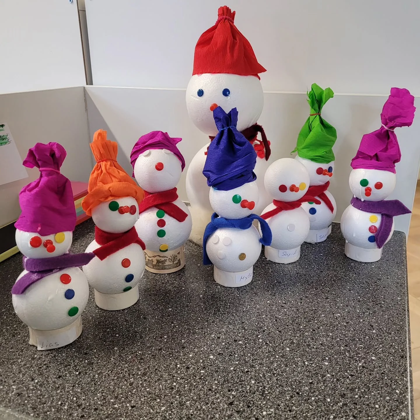 Familie Schneemensch!