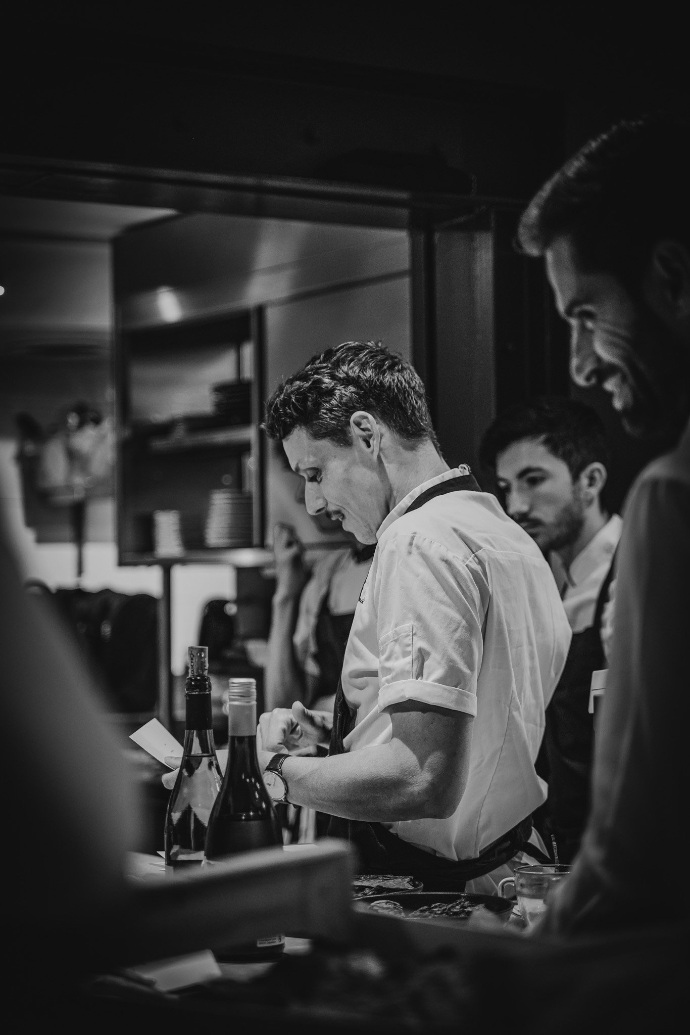 Briefing Chef Laurent Cherchi