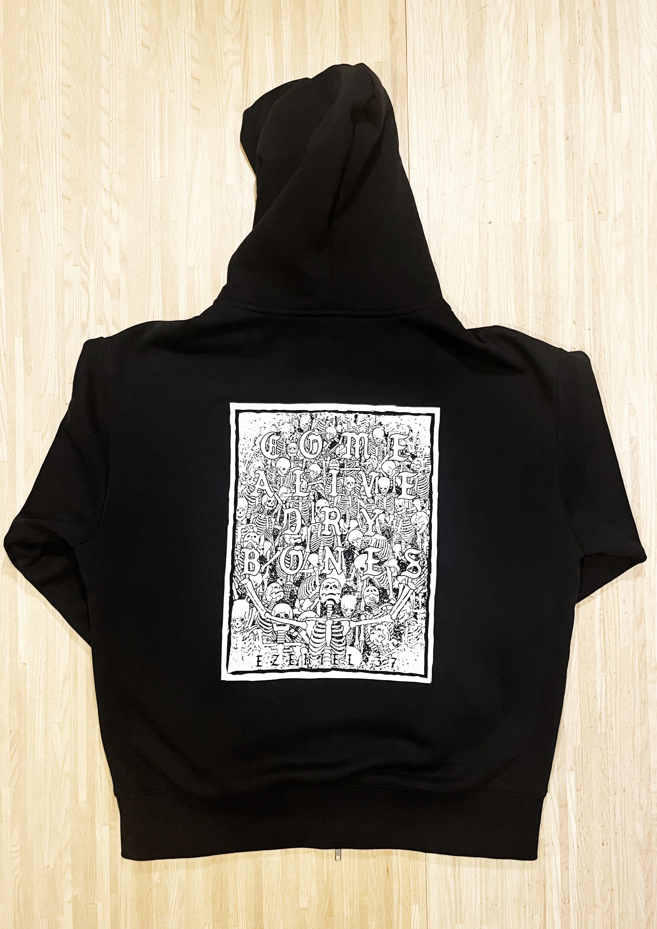 COME ALIVE DRY BONES Zip Hoodie