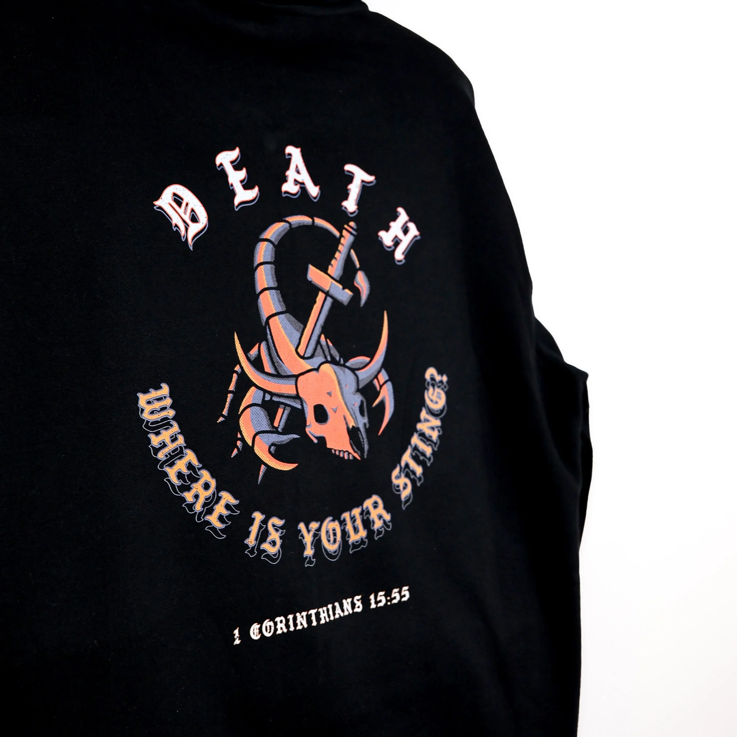 DEATH WHERE IS YOUR STING? // MID-WEIGHT ZIP HOOD ZIP HOOD
