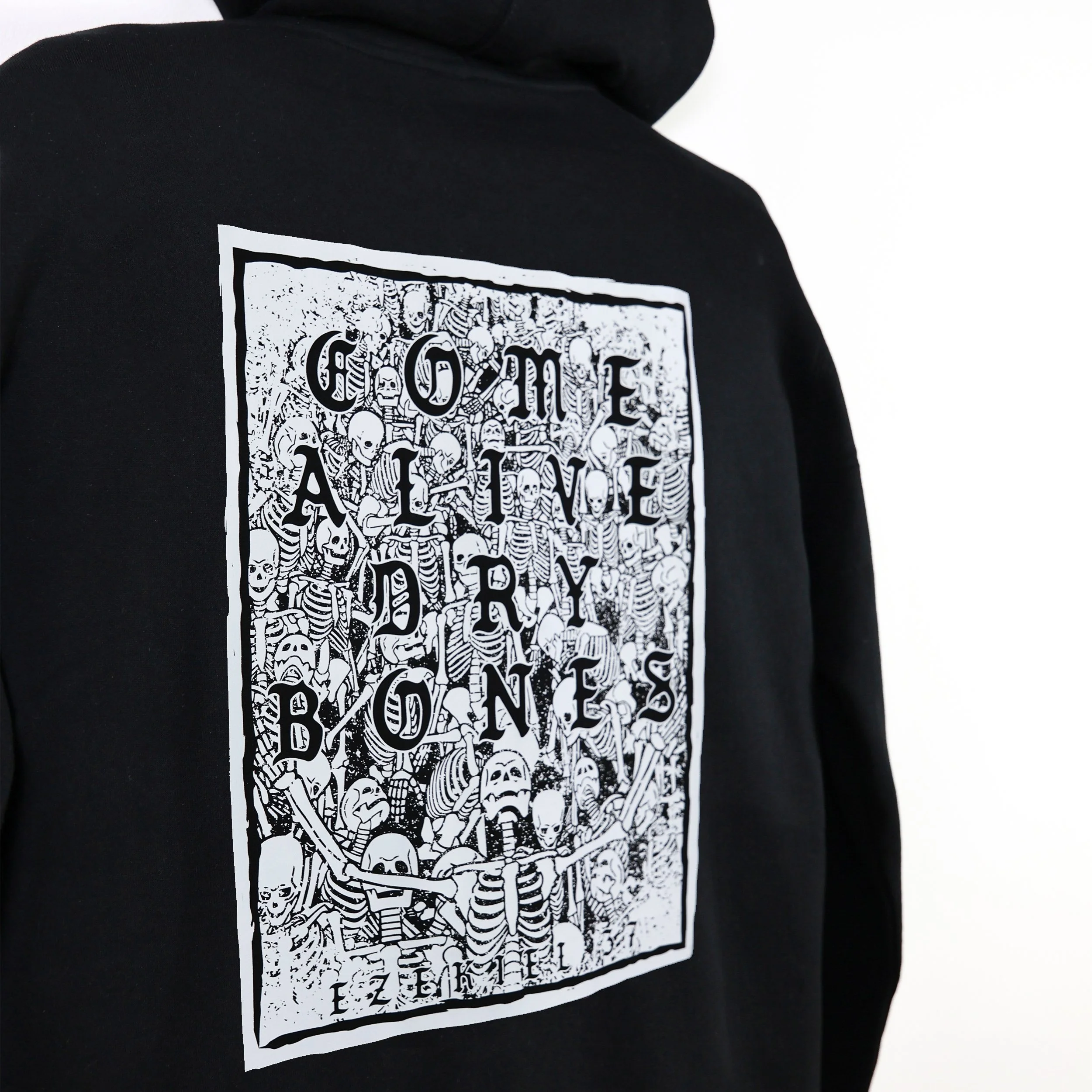 COME ALIVE DRY BONES // MID-WEIGHT ZIP HOOD