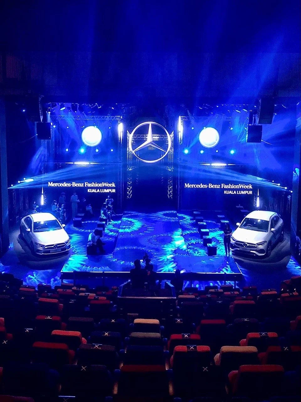 Leading event agency in Malaysia - event backdrop and launch gimmick production