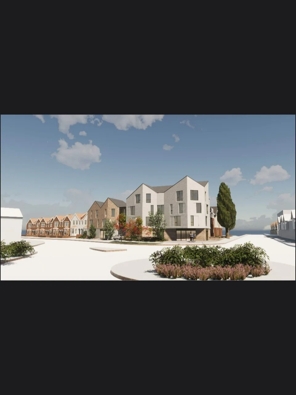 Works are now underway at Winchester Road, Southampton, with groundworks progressing on site following completion of the demolition phase. Alongside live site imagery and a short timelapse showing progress to date, the CGI visuals illustrate the inte