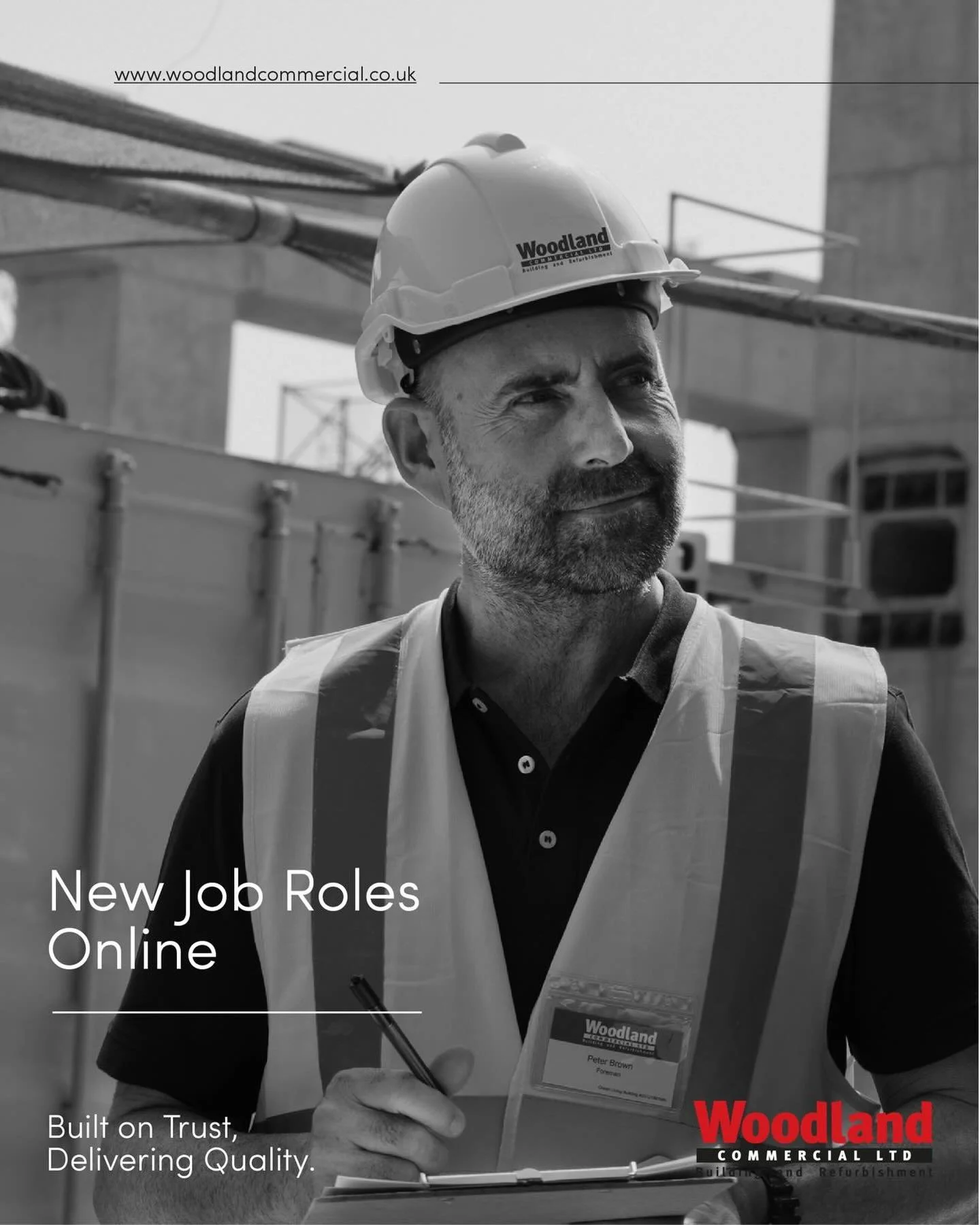 Interested in joining the Woodland team? 

You can find more information on our website - the link is in the bio. 

#constructionuk #maincontractor #trades #jointheteam #woodlandcommercial