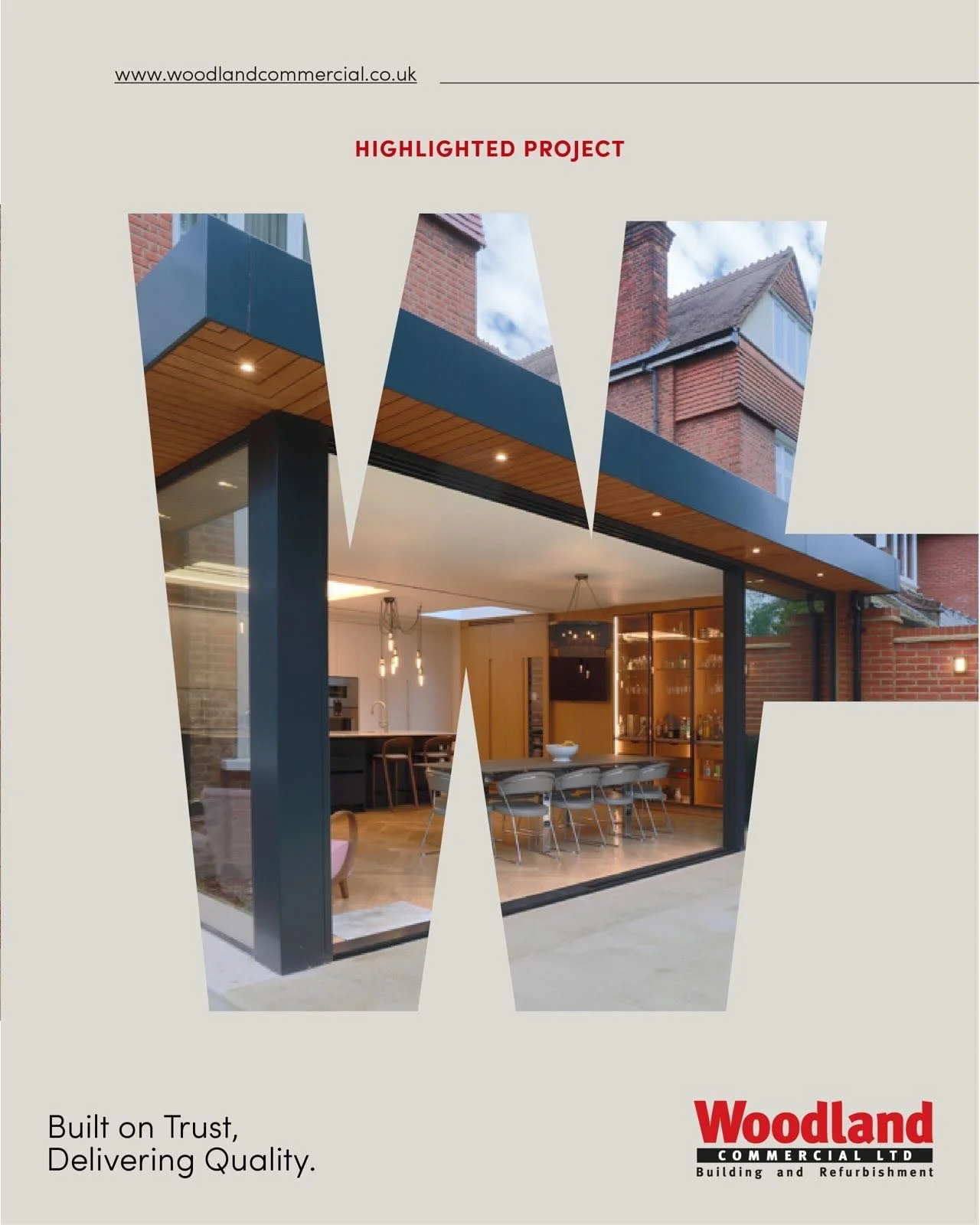 Walpole Gardens &ndash; completed. ✔️ 

A multi-phase residential refurbishment and extension delivered from structure through to finishes.

Works included new rear and front extensions, structural alterations, full M&amp;E upgrades, underfloor heati