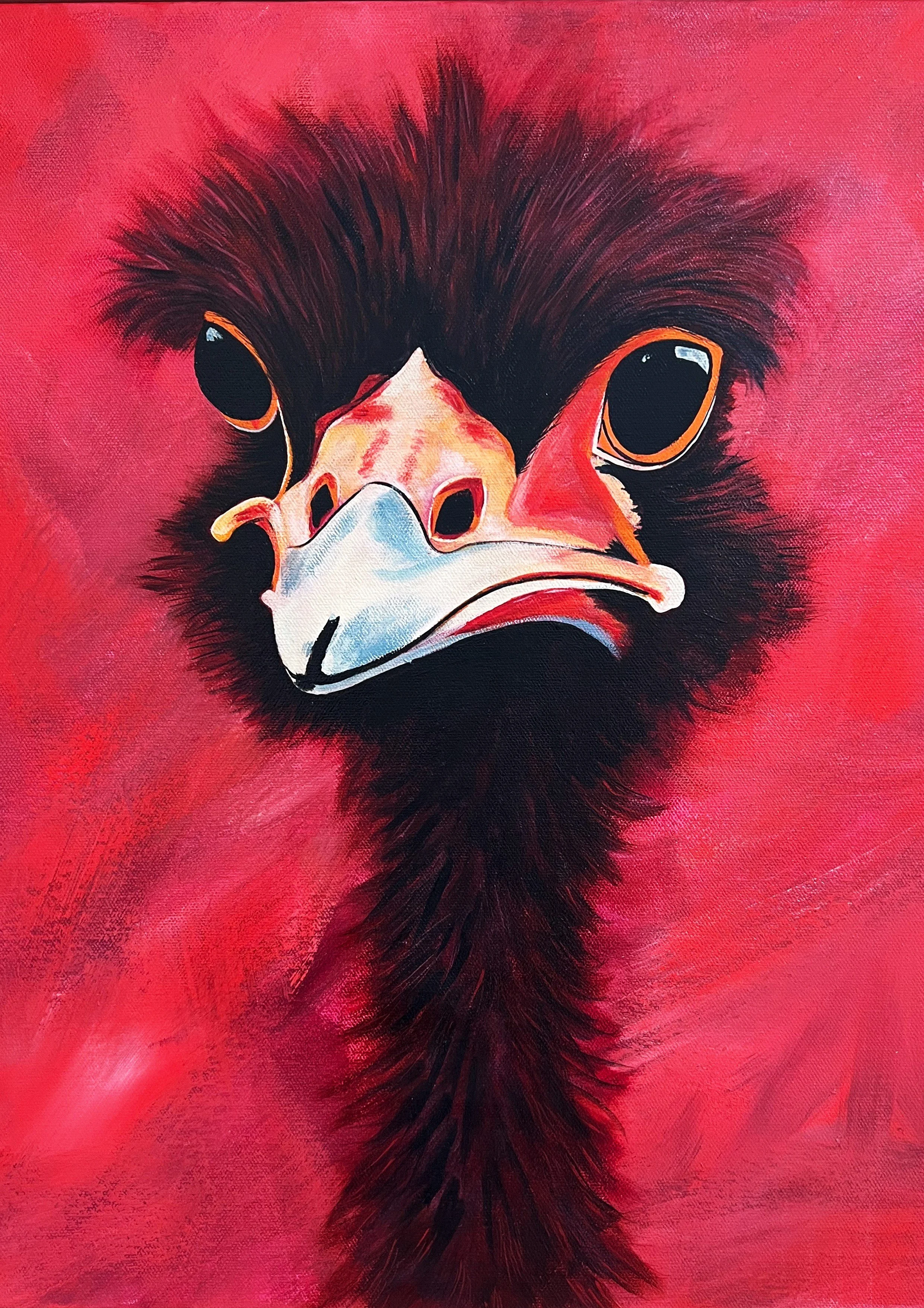 Emu-lentine Print