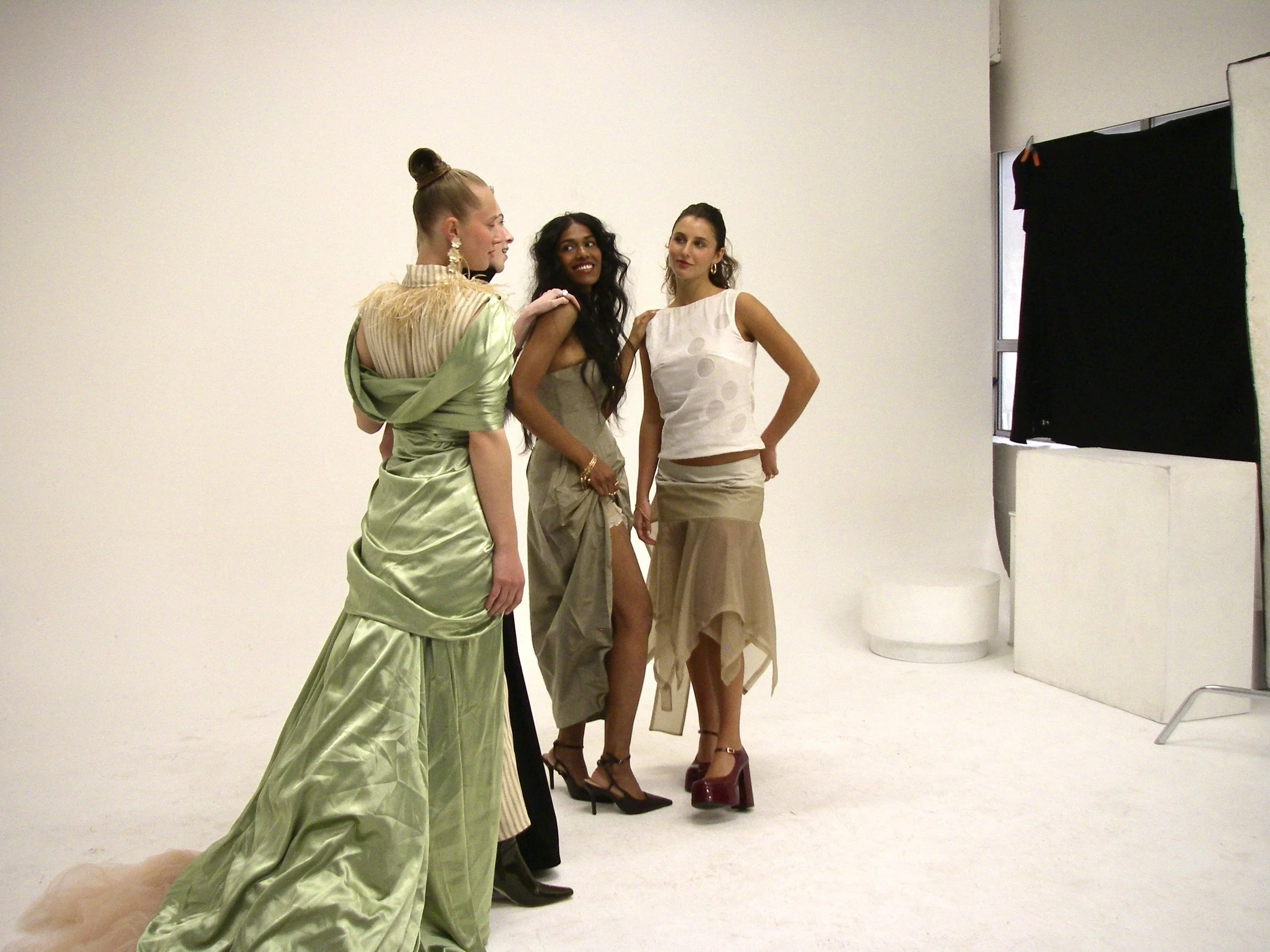 BTS Of The Graduate Fashion Week Photoshoot
