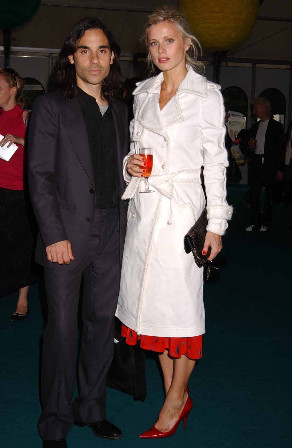 2004 - Benny Castles and Laura Bailey at the afterparty.jpg