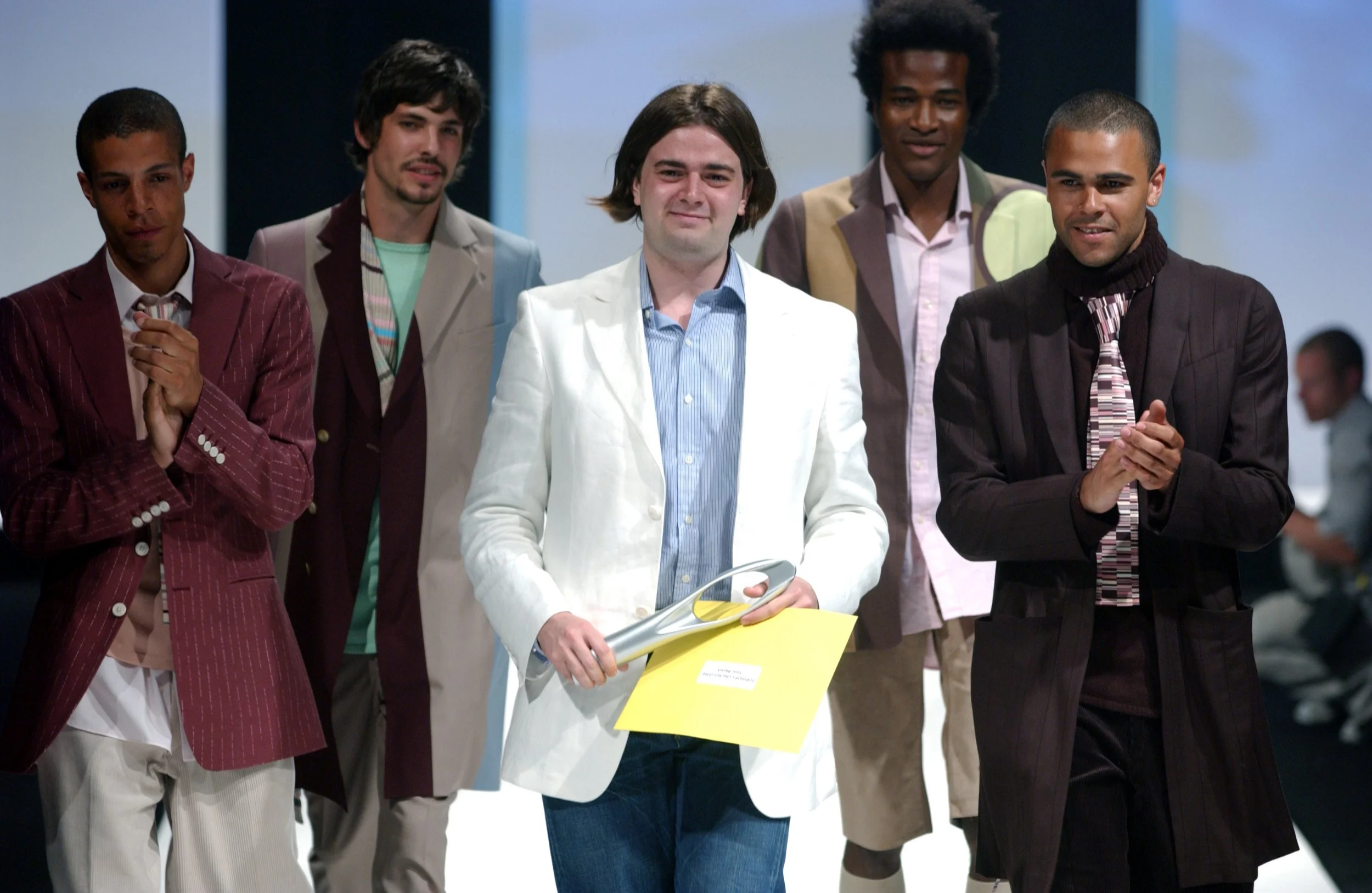 2004 - Denis Antoine, Winner of Collection of the Year.JPG