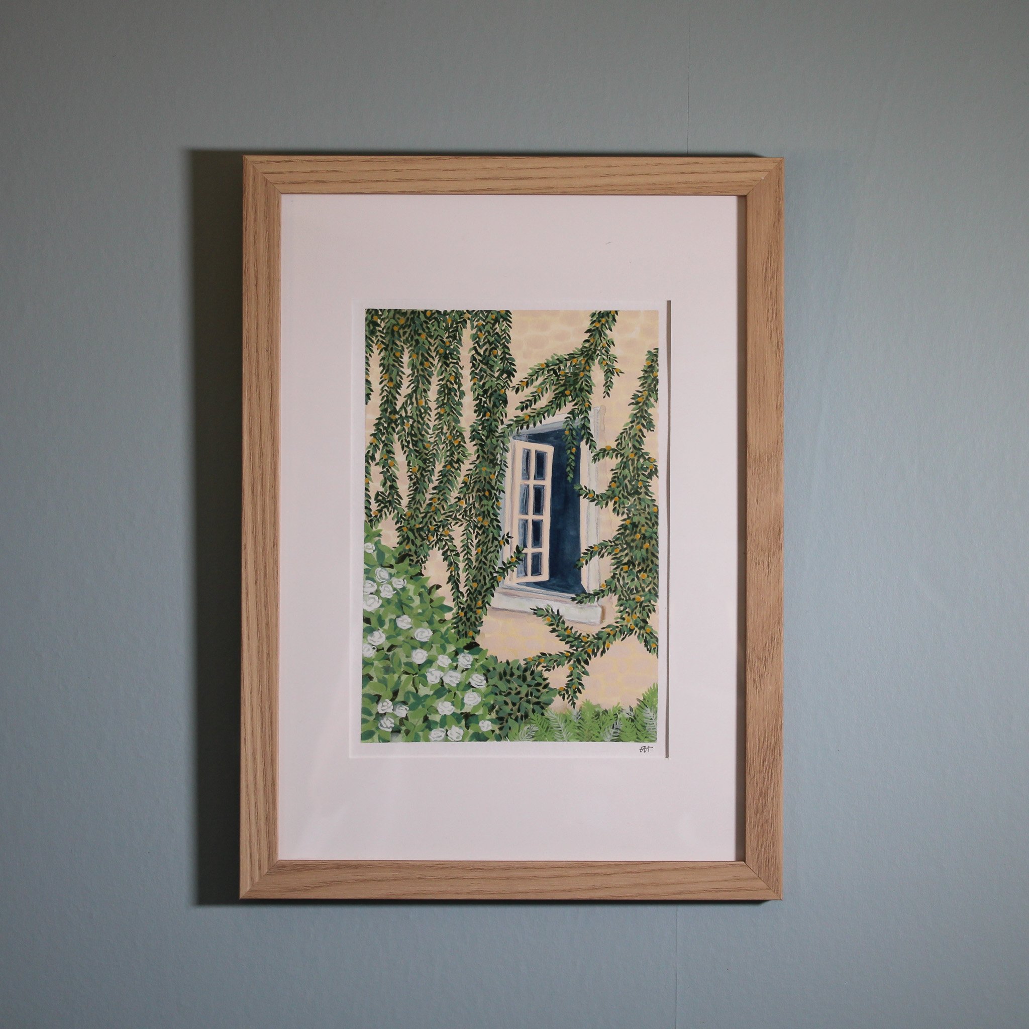 Nature's Resilience, No. 3 | Size: 15.1 x 21.4cm (artwork) 23.4 x 32.2cm (frame)