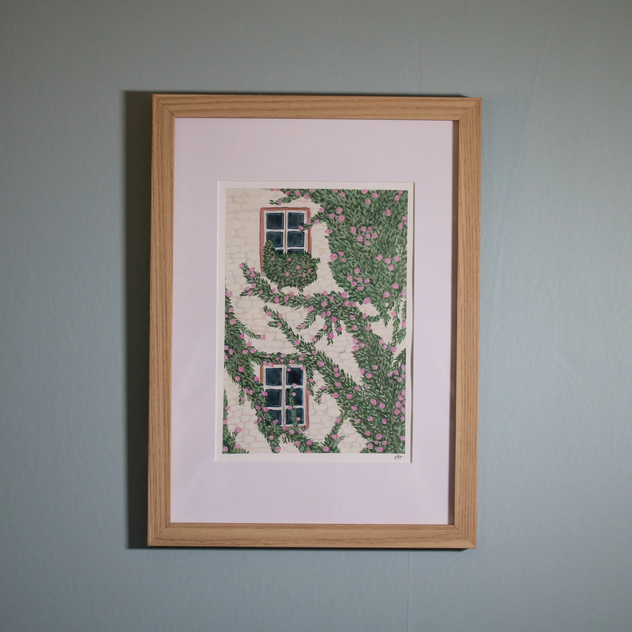 Nature's Resilience, No. 2 | Size: 15.1 x 21.4cm (artwork) 23.4 x 32.2cm (frame)