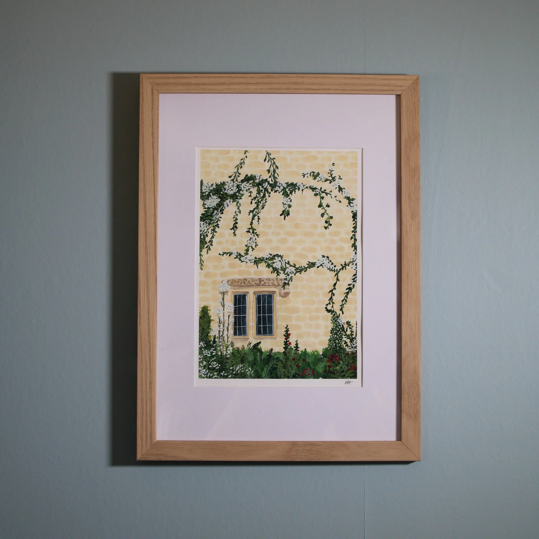 Nature's Resilience, No. 1 | Size: 15.1 x 21.4cm (artwork) 23.4 x 32.2cm (frame)