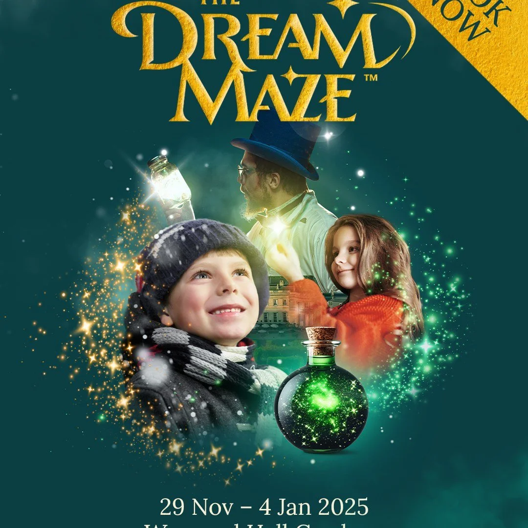 🎉 COUNTDOWN IS ON &mdash; DOORS OPEN THIS SATURDAY! 🎉
✨ Only 150 Early Bird Family Tickets left &mdash; once they&rsquo;re gone, they&rsquo;re gone!

Step into a world of winter magic at DreamMaze: The Quest for Good Dreams at Wynyard Hall Gardens.