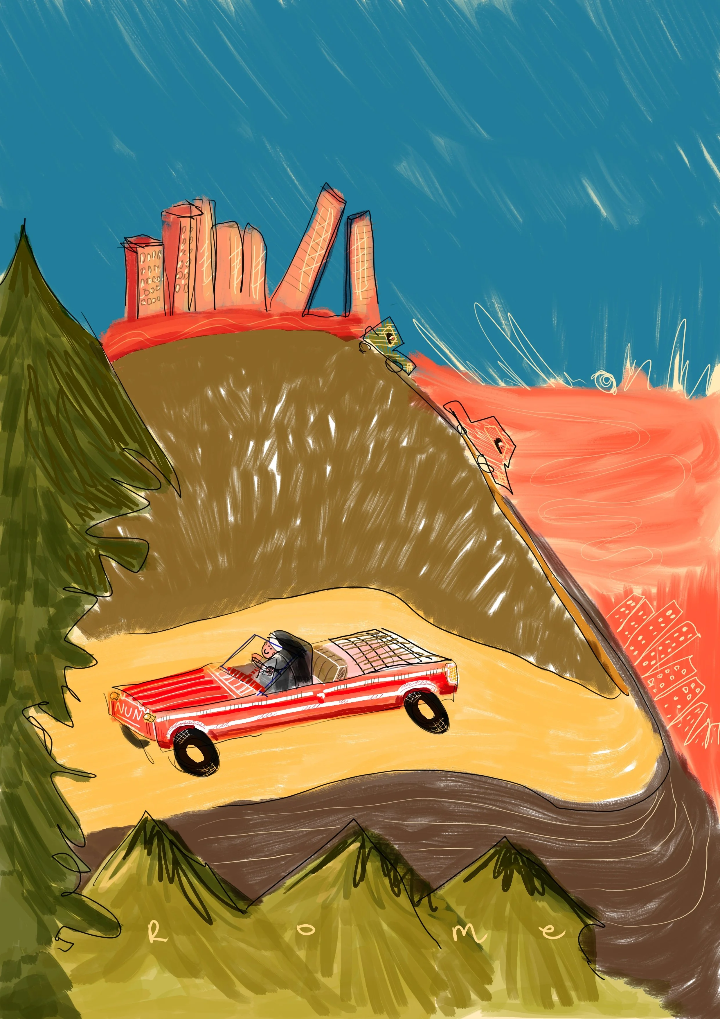 el escape de las monxas