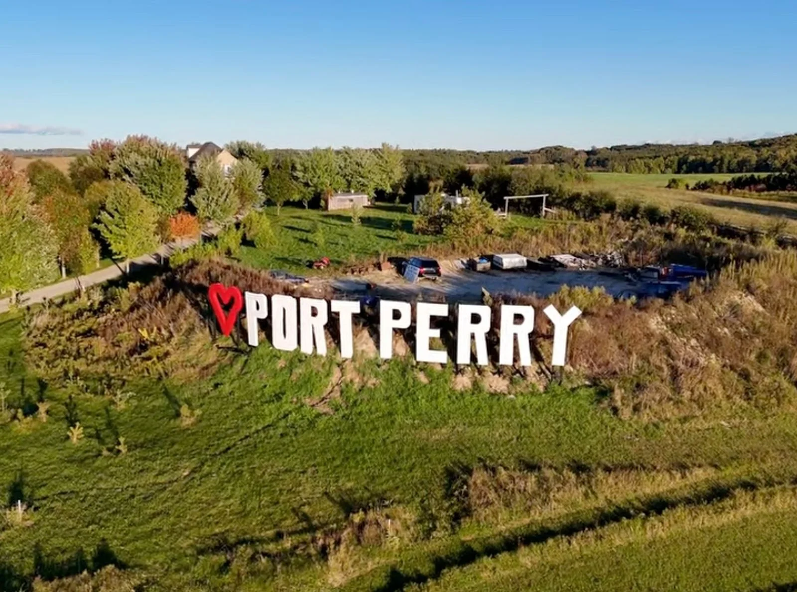 Port Perry Community Sign