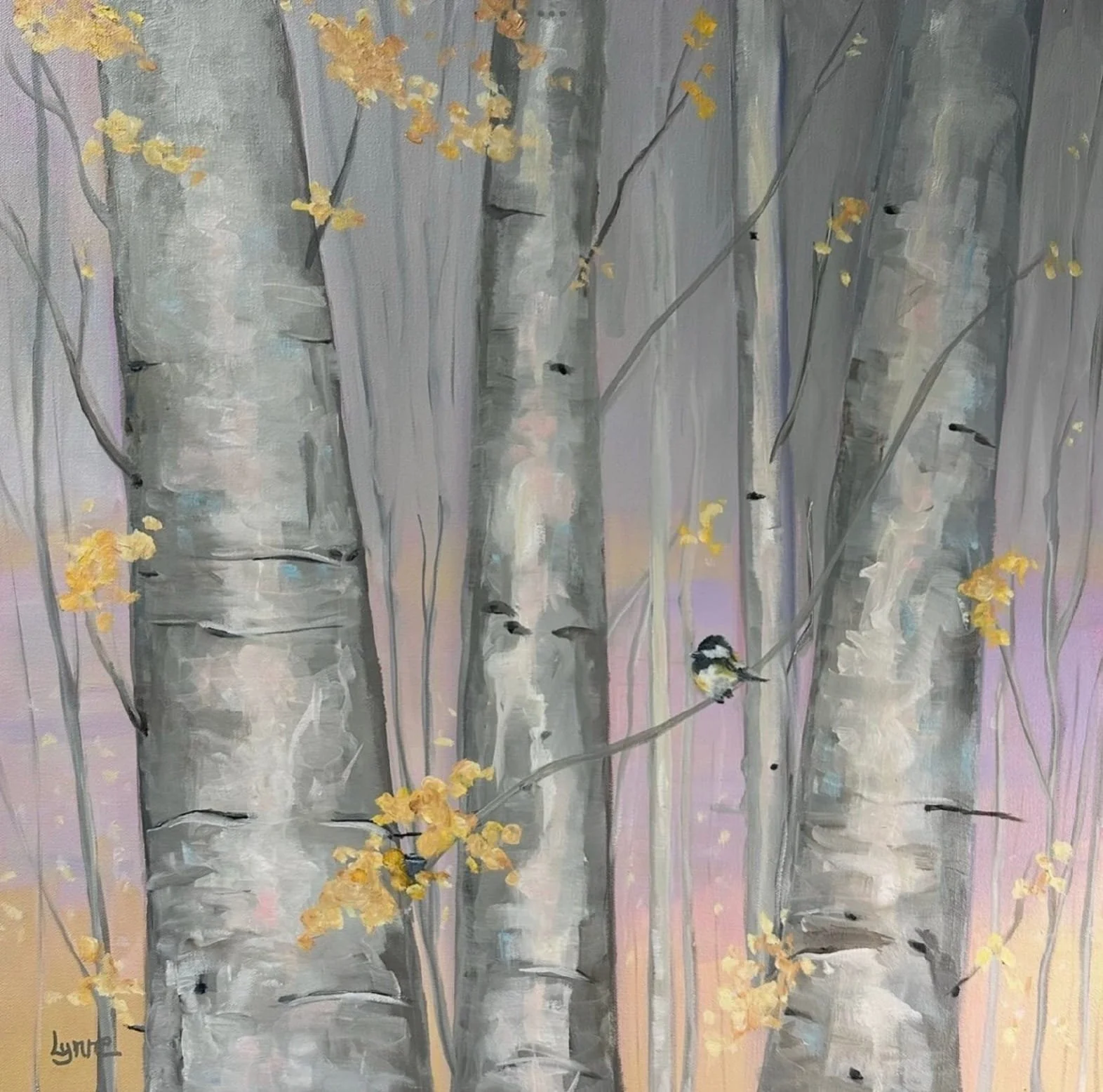 Lynne Rempel - "How Sweet It Is" - Oil on 24 x 24" Gallery Canvas