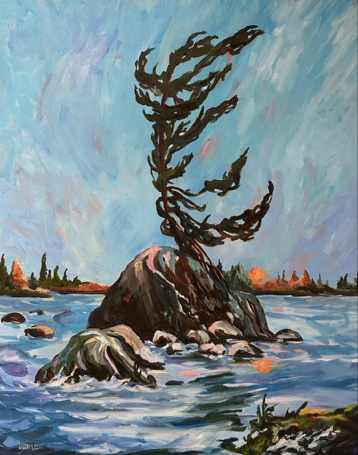 Lynne Rempel - "Endurance" - 24 x 30" Oil on Gallery Stretched Canvas