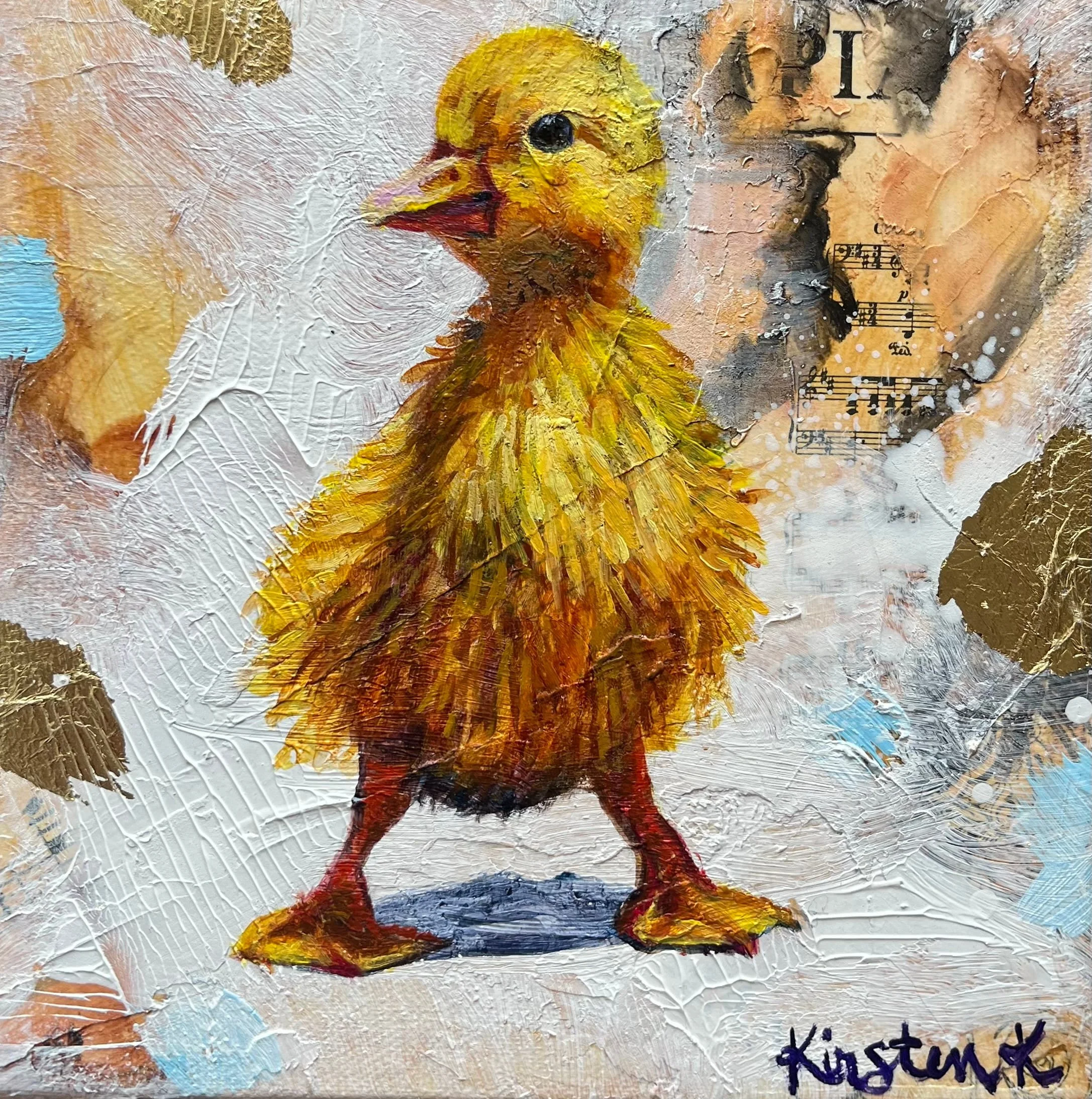 Little Quack by Kirsten K Arts