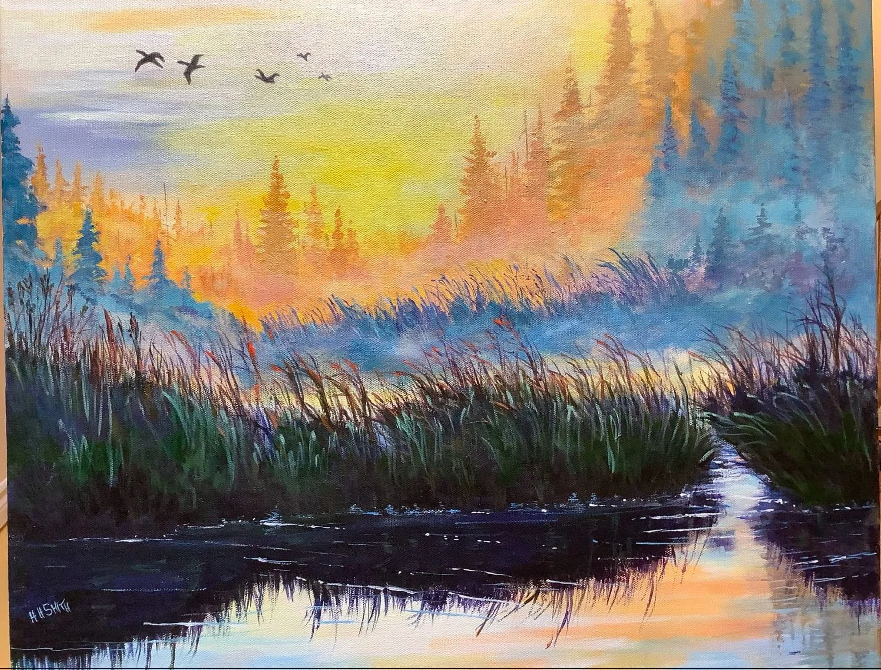 Hildy Smith - "Morning Mist" - 20 x 24