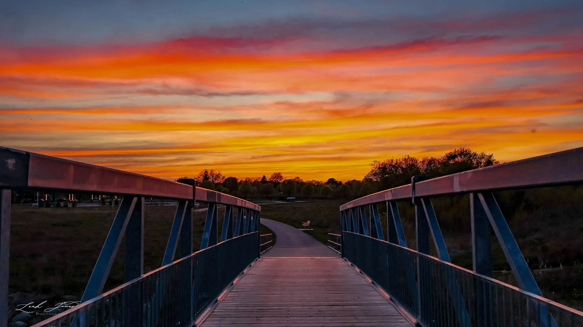 Leah Jones - "Bridge to Sunset" - Oshawa, Ontario