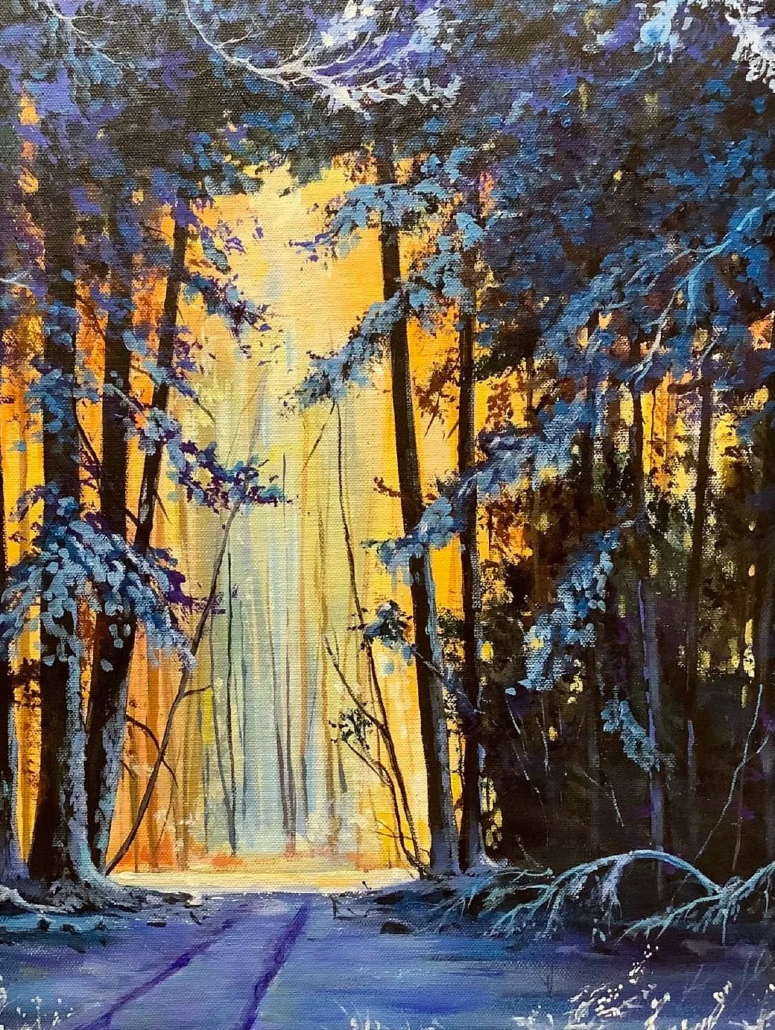 Hildy Smith - "Through the Woods" - 20 x 24