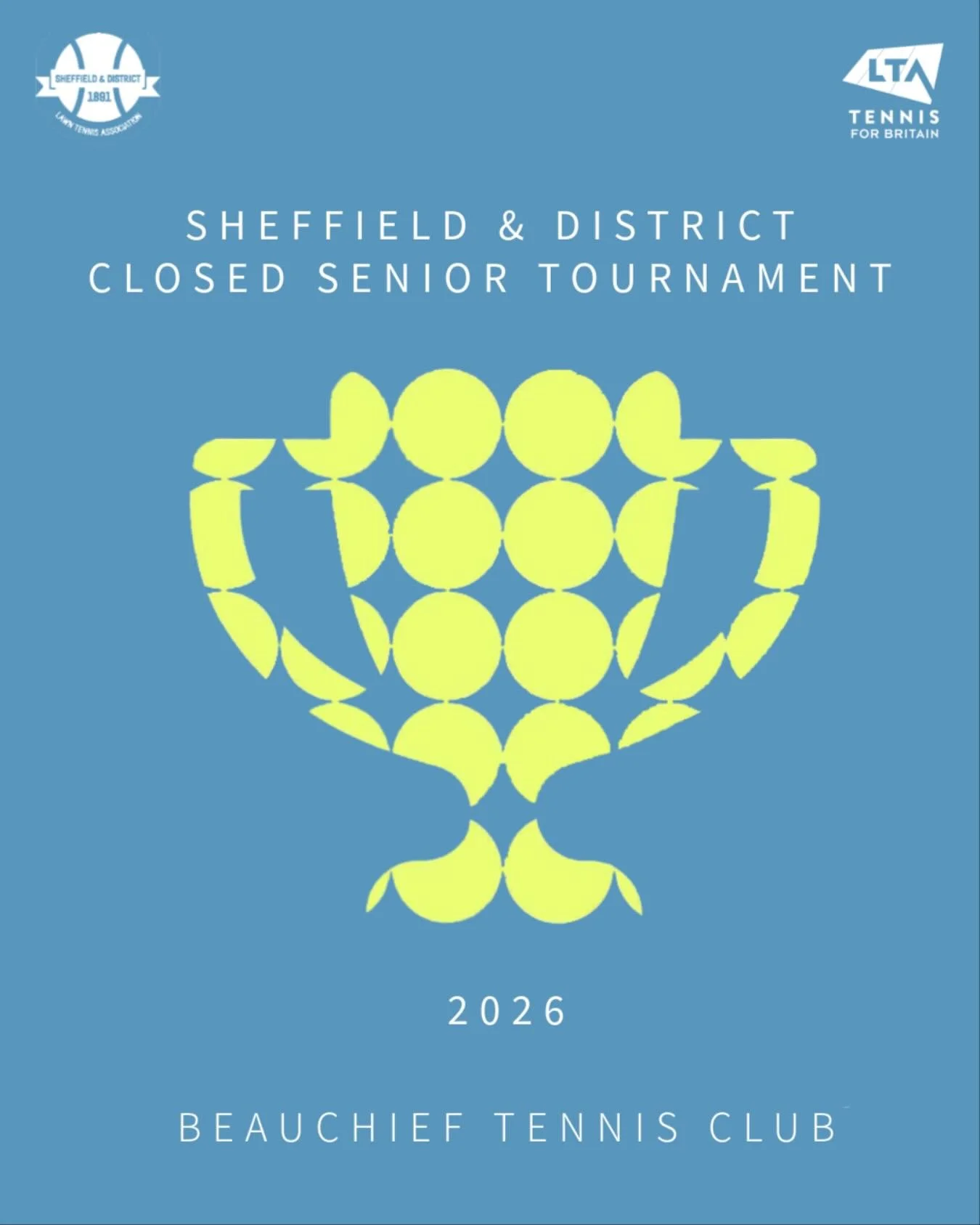 From 1,190 players across the Sheffield &amp; District tennis leagues&hellip; to one historic event that&rsquo;s been part of our community since 1891.

The Sheffield &amp; District Annual Closed Senior Tournament is more than just a competition, it&