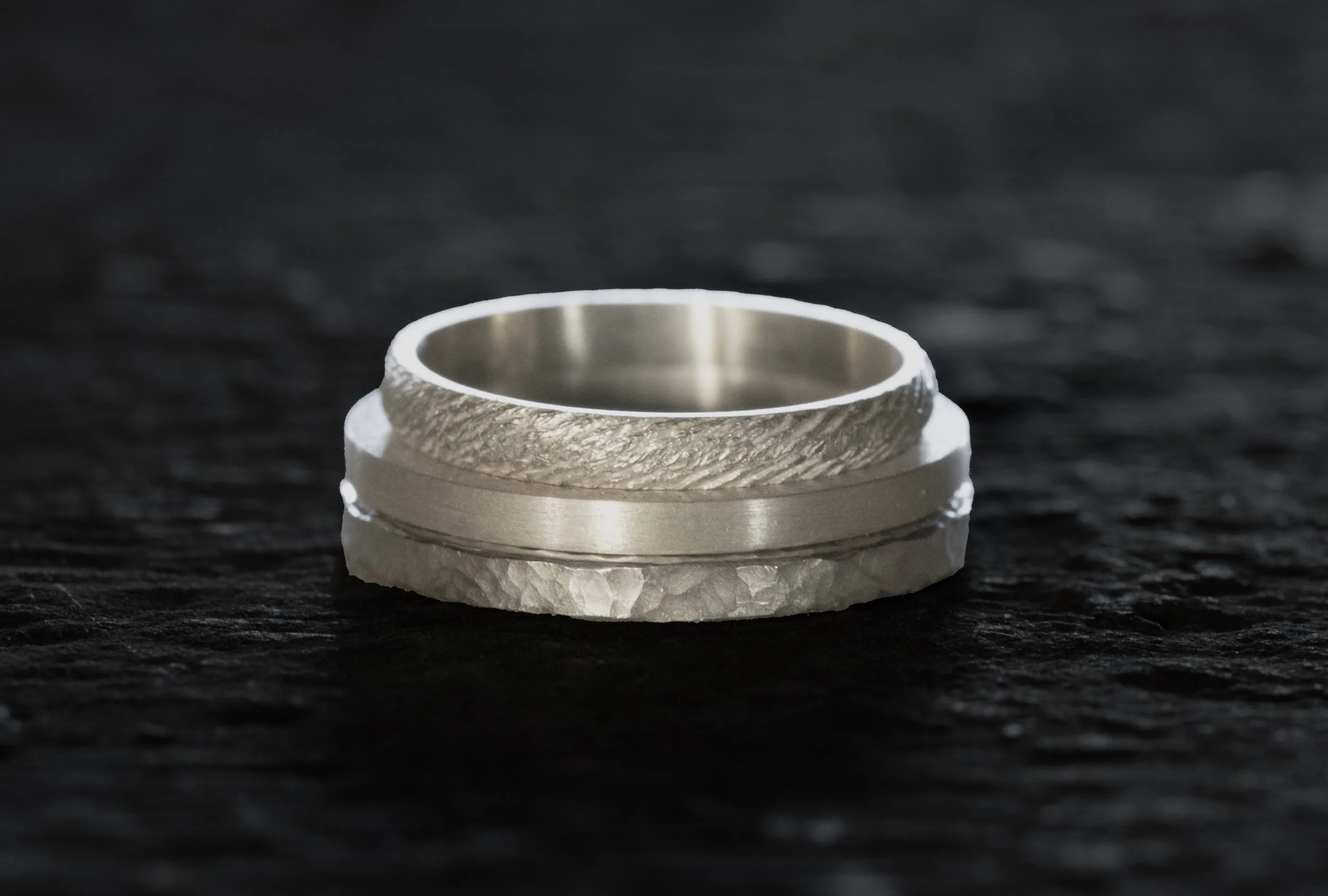 Soldering: Hammered Silver Band  (4 hours) | February 12th