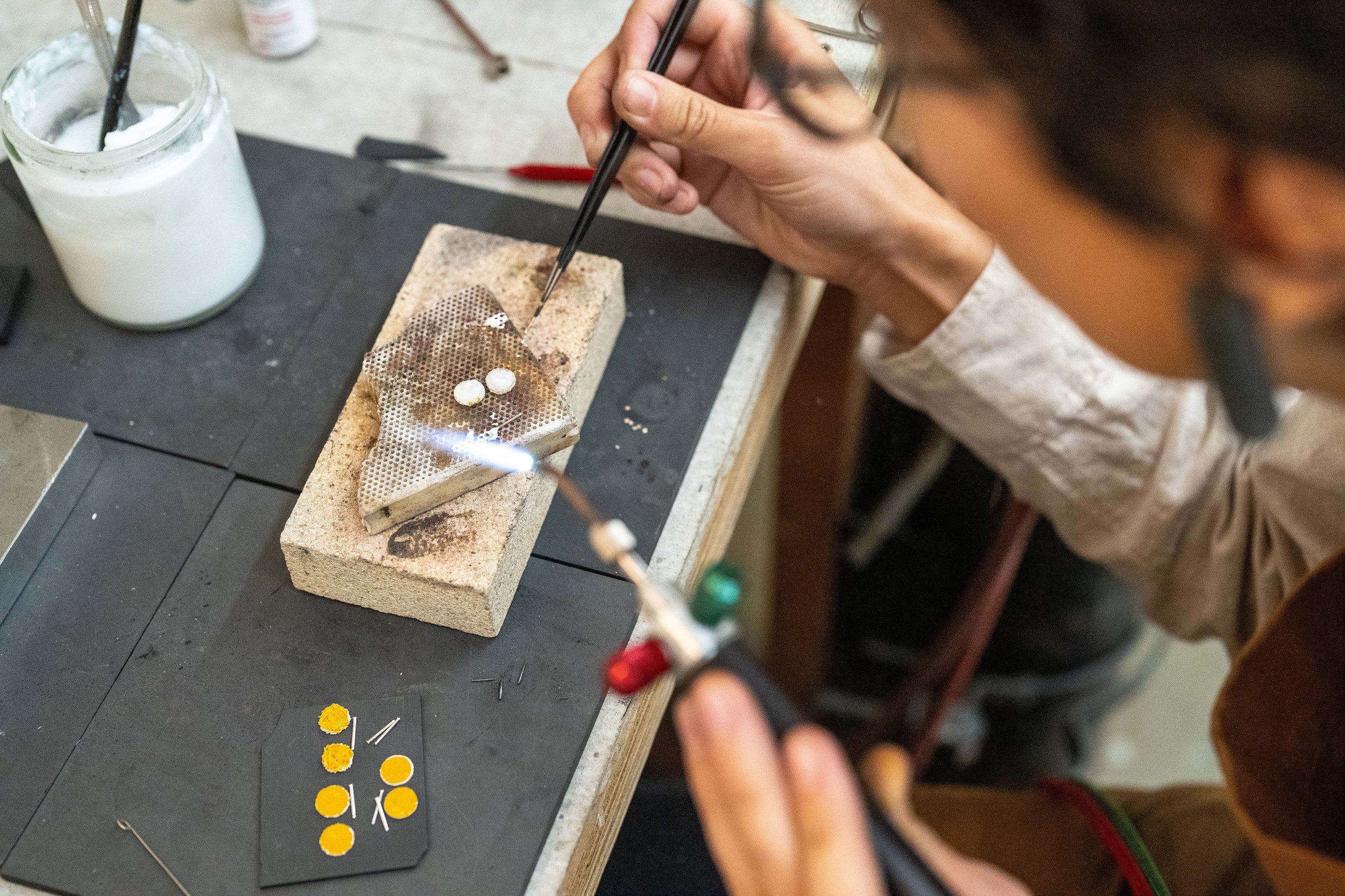 soldering earrings.jpg
