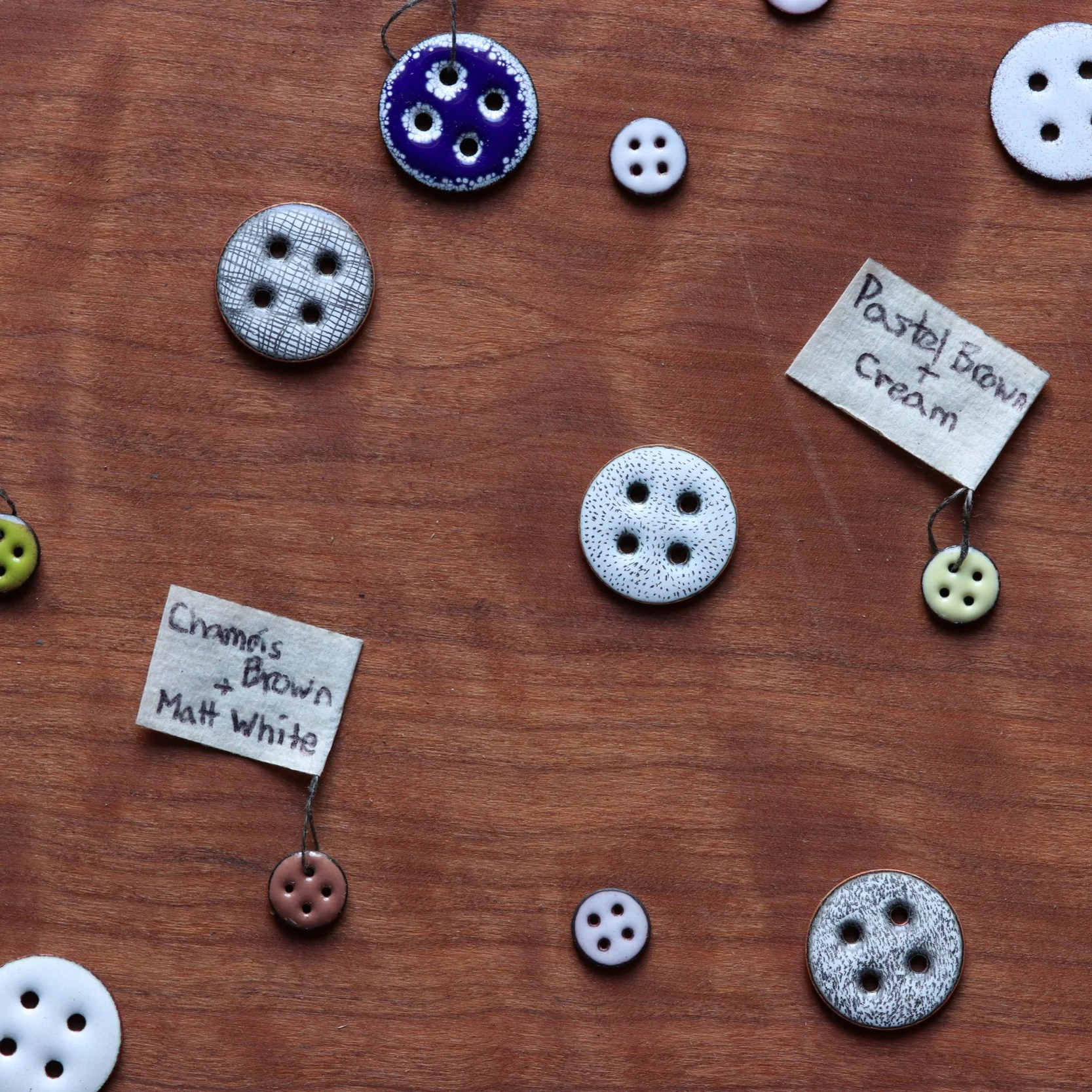 Enameled Copper Buttons | 6 hours | Saturdays