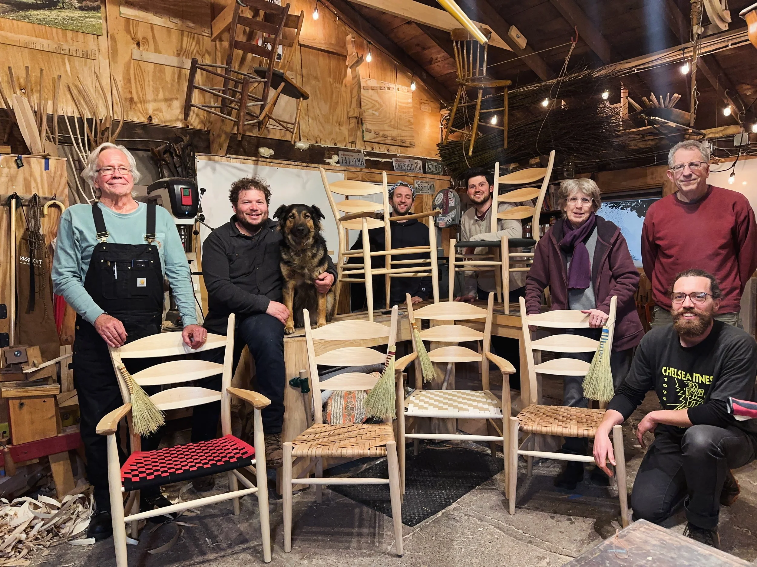 Ladderback Chairmaking: Boggs Side Chair or Arm Chair | May 17-23