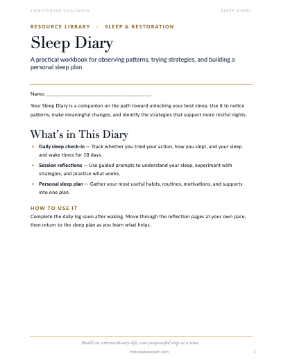Sleep Better Now