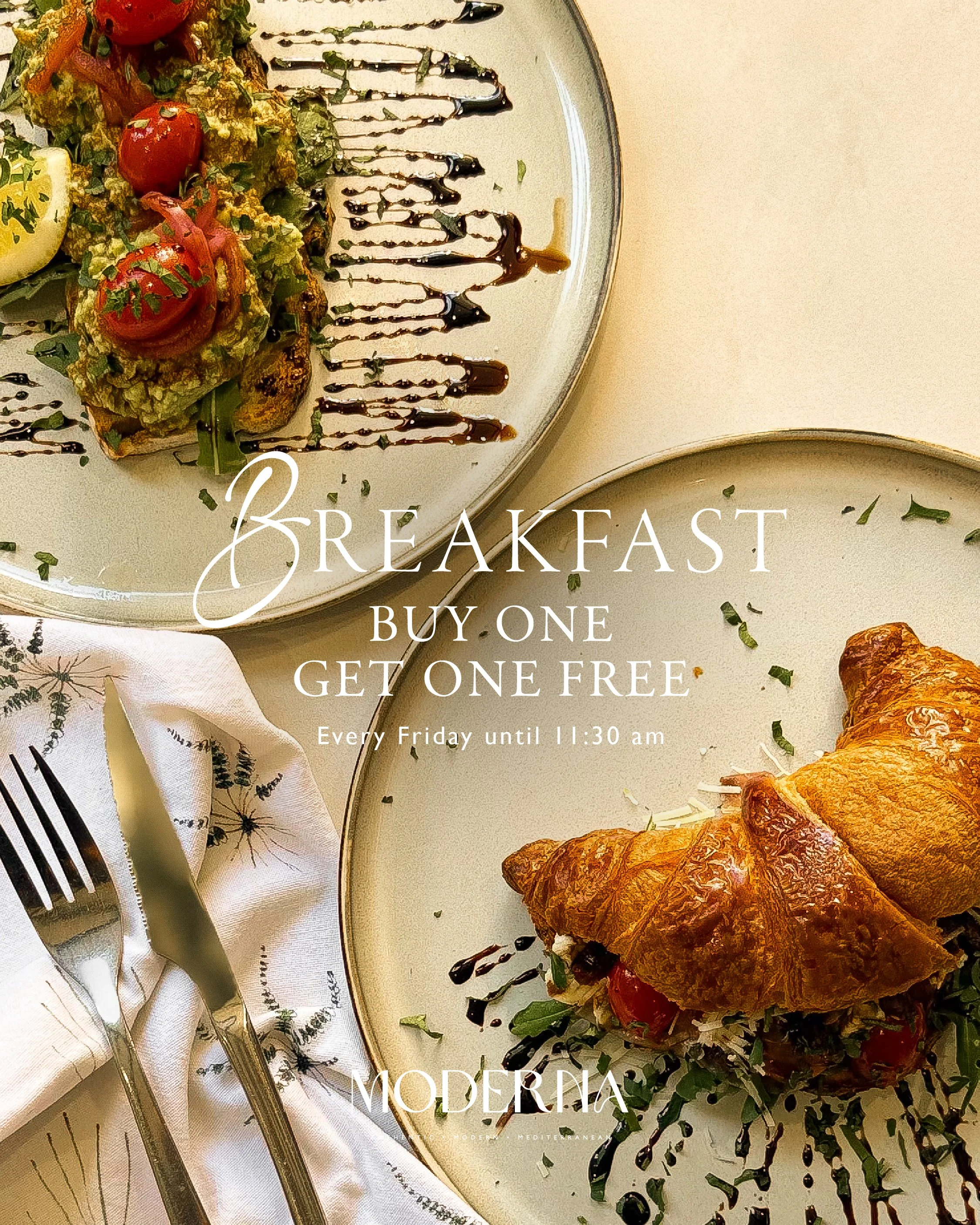Half Price Breakfast Friday