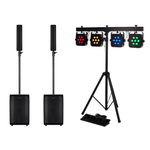 pa System und licht Led bar