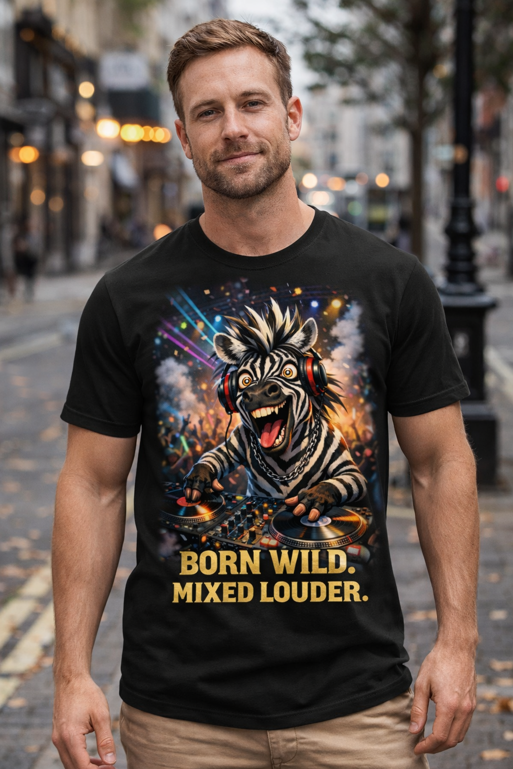 Crazee Zebra T Shirt