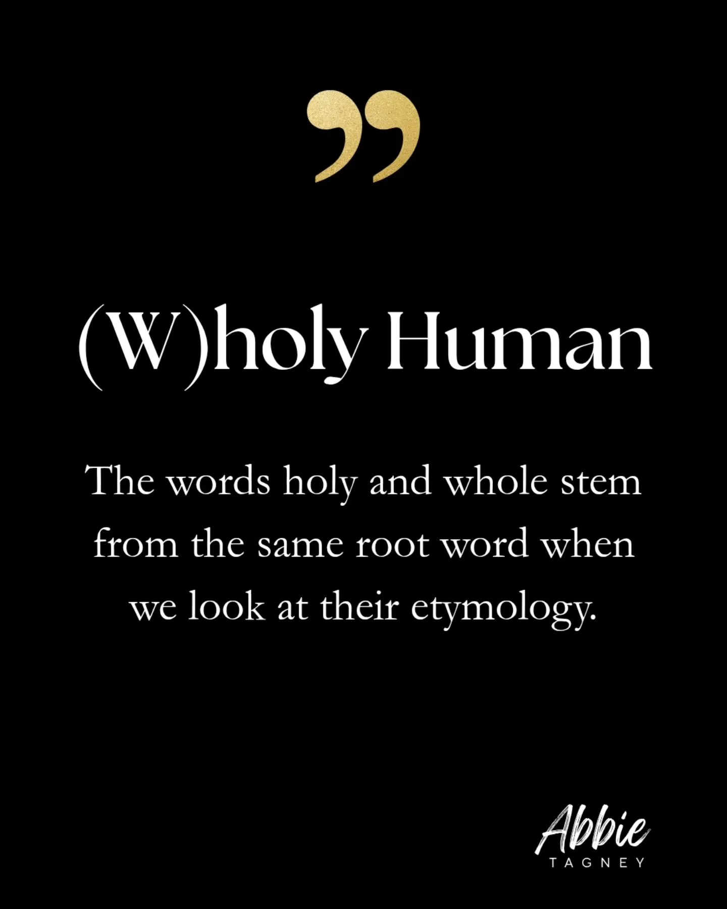 (W)holy Human is a movement.

(W)holy Human is also the title of my upcoming book due for release NEXT MONTH - September 2026!!! 

The first few slides of this carousel quotes some of the Introduction to THE BOOK. 

You can PRE-ORDER your copy by vis