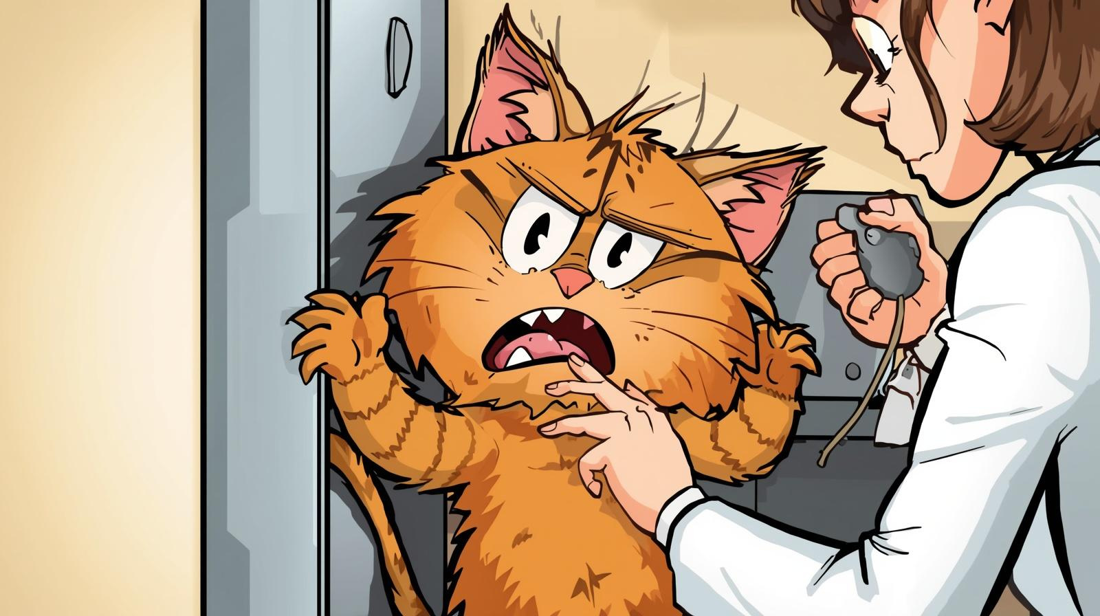 Diario di un gatto dal veterinario