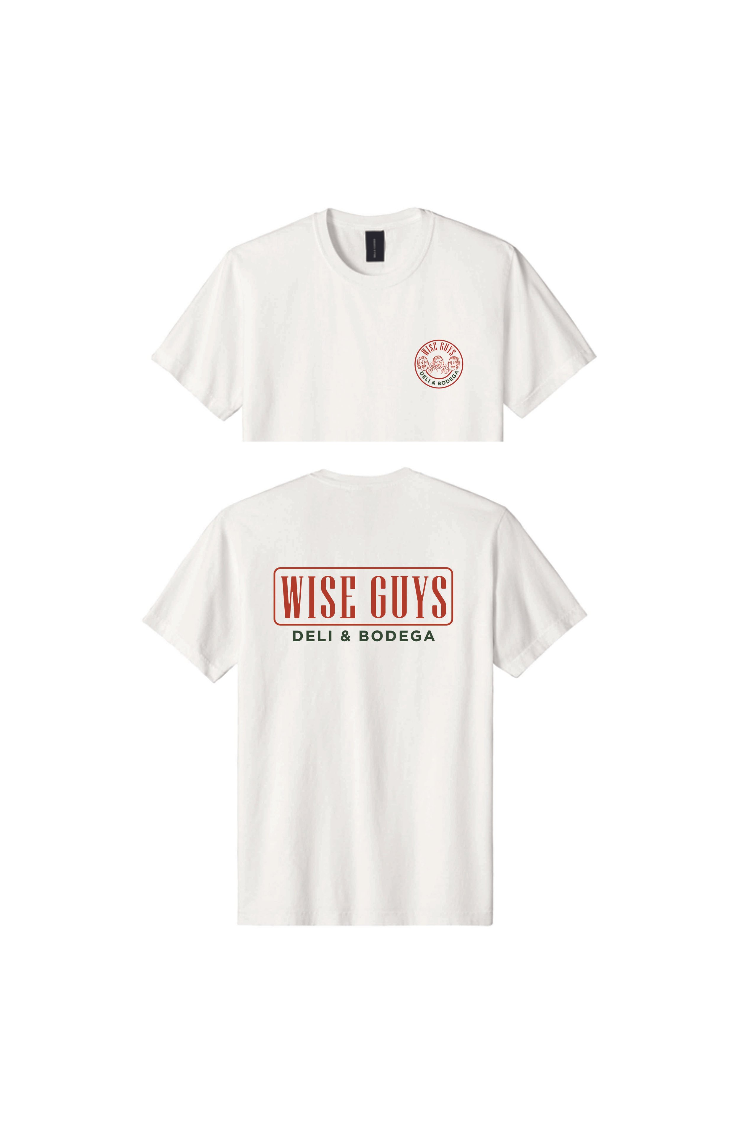 Wise Guys Tee – Vintage White