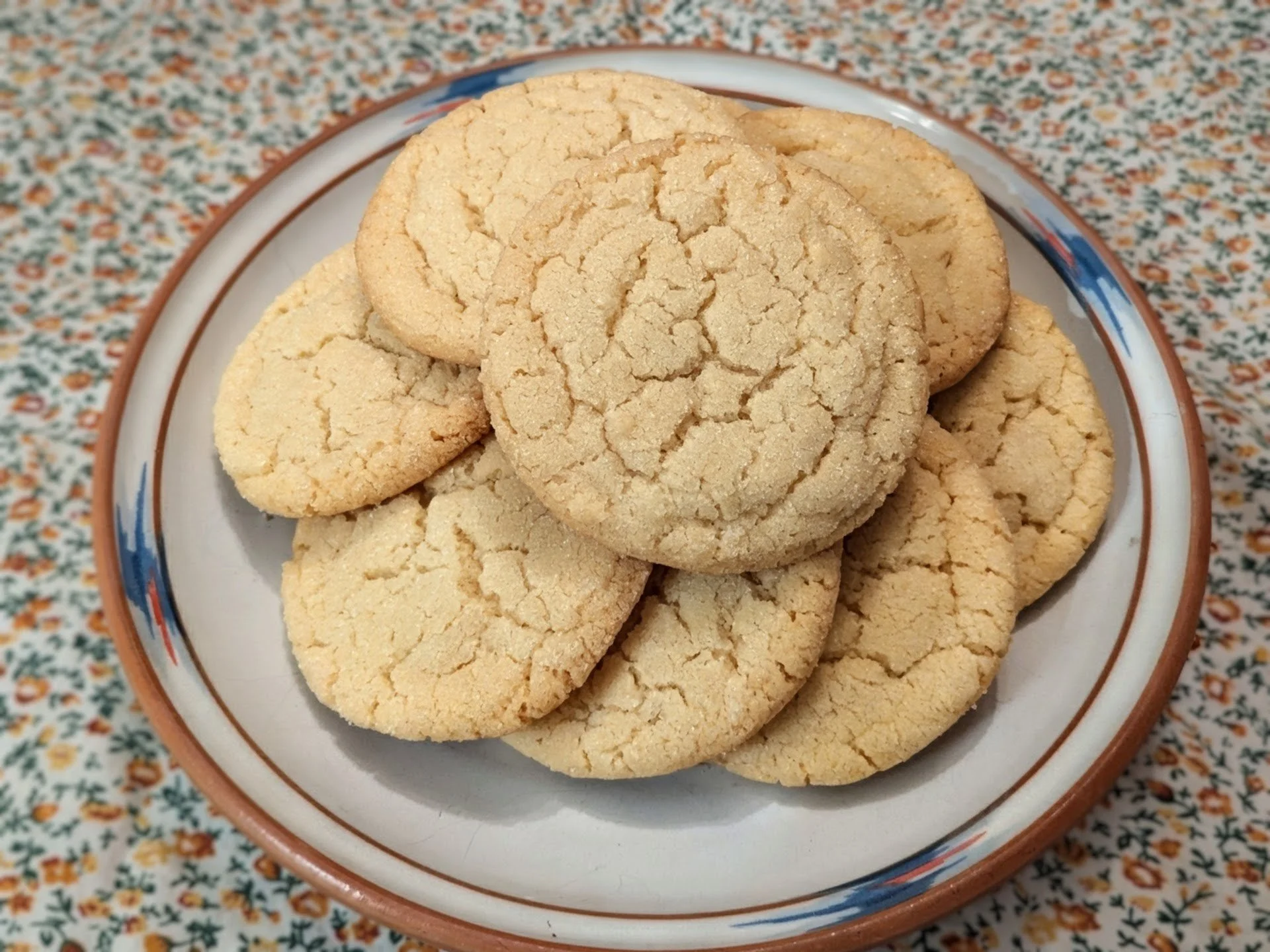 Cracked Sugar Cookies