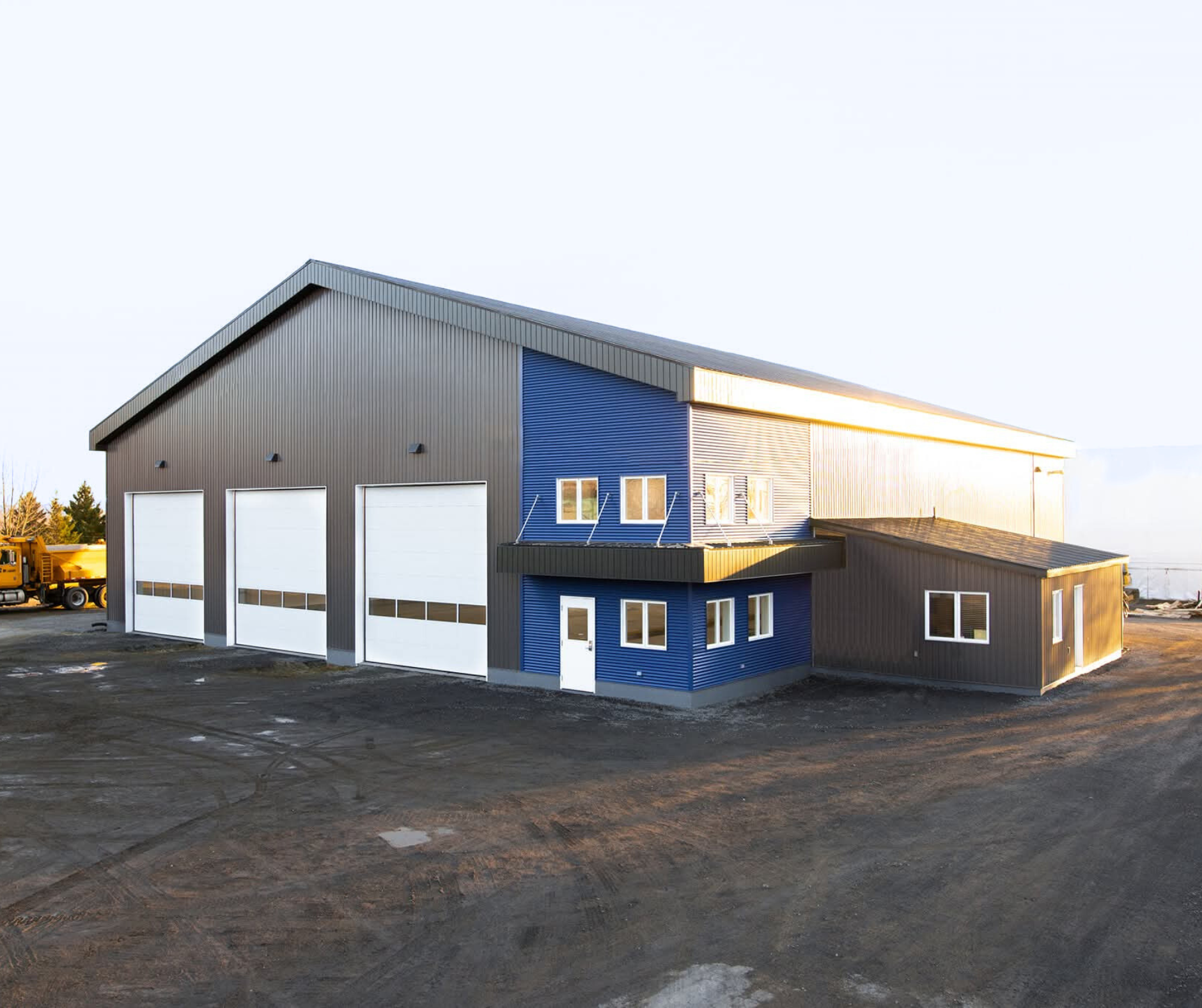 Image d'un bâtiment commercial par construction desmarais